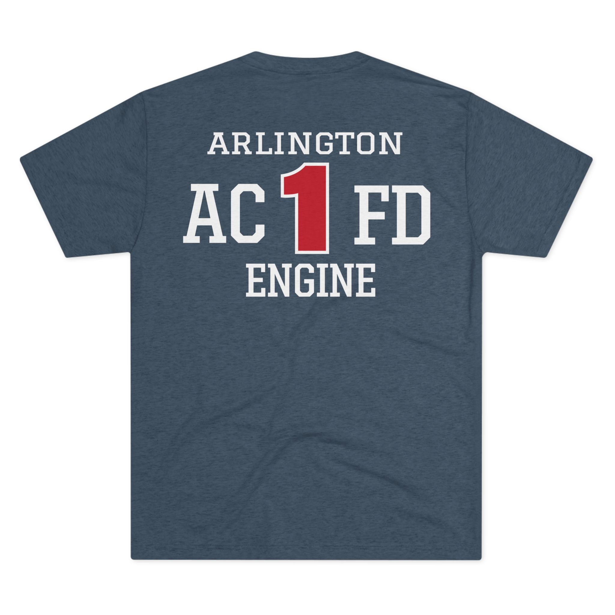 Arlington Engine 1 - NextLevel Tri-Blend Crew Tee