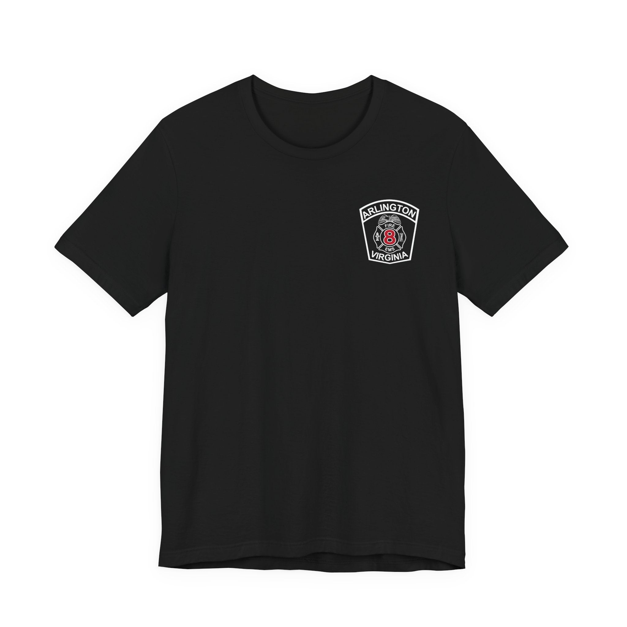 Engine 8 Arlington - Bella+Canvas Soft Unisex Tee