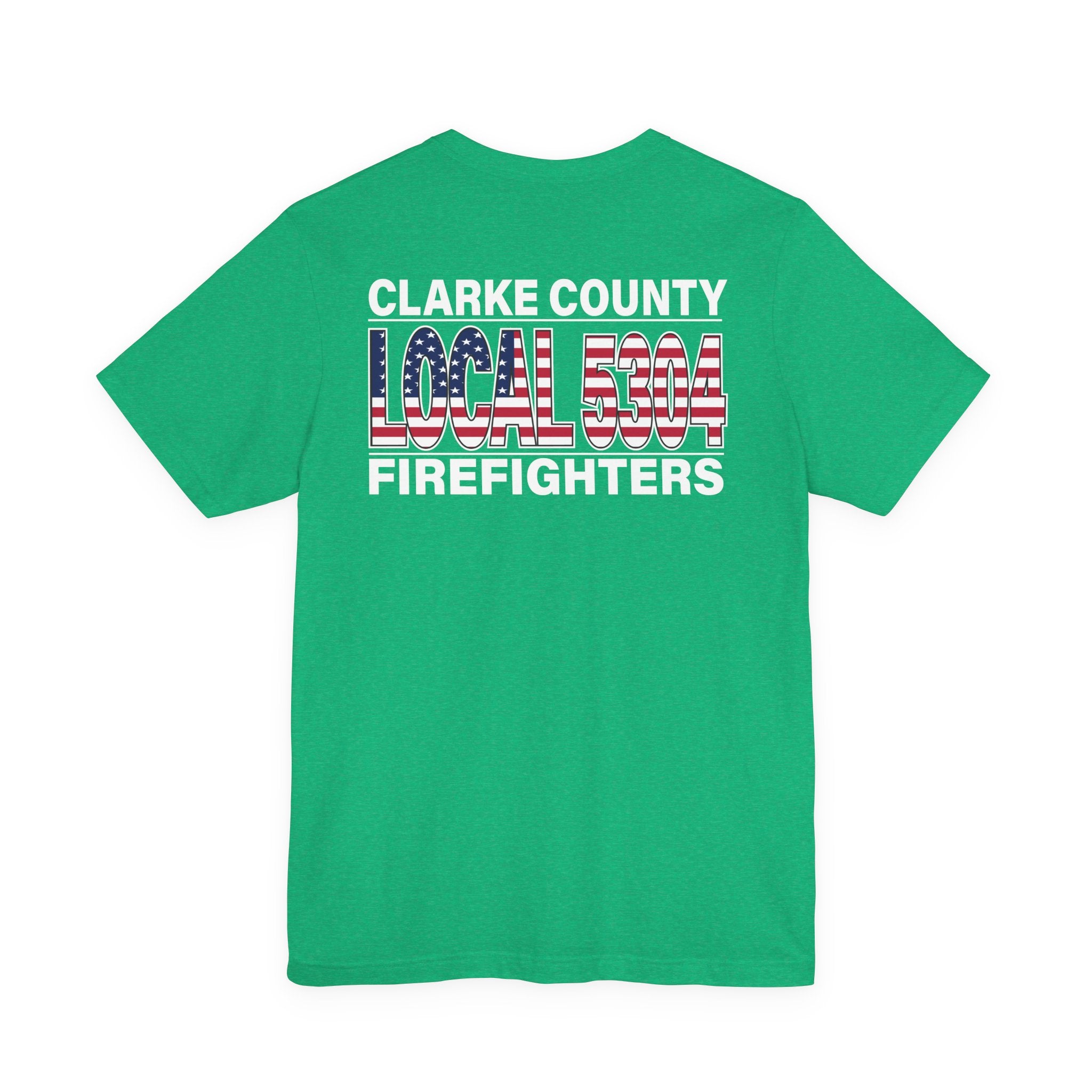 Clarke County Local 5304 version 3 (Portion of Proceeds go to Local 5304) - Bella+Canvas Soft Jersey Cotton Unisex Tee