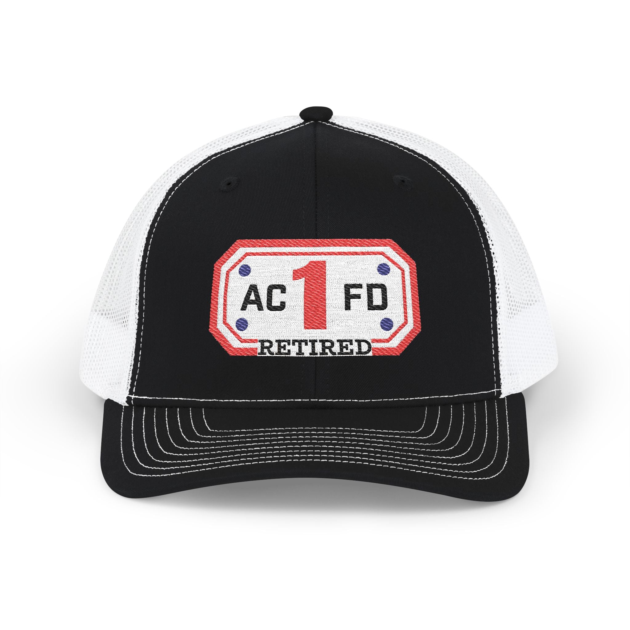 Retired ACFD Engine 1 - Snapback Trucker (Richardson 112 Style Hat)
