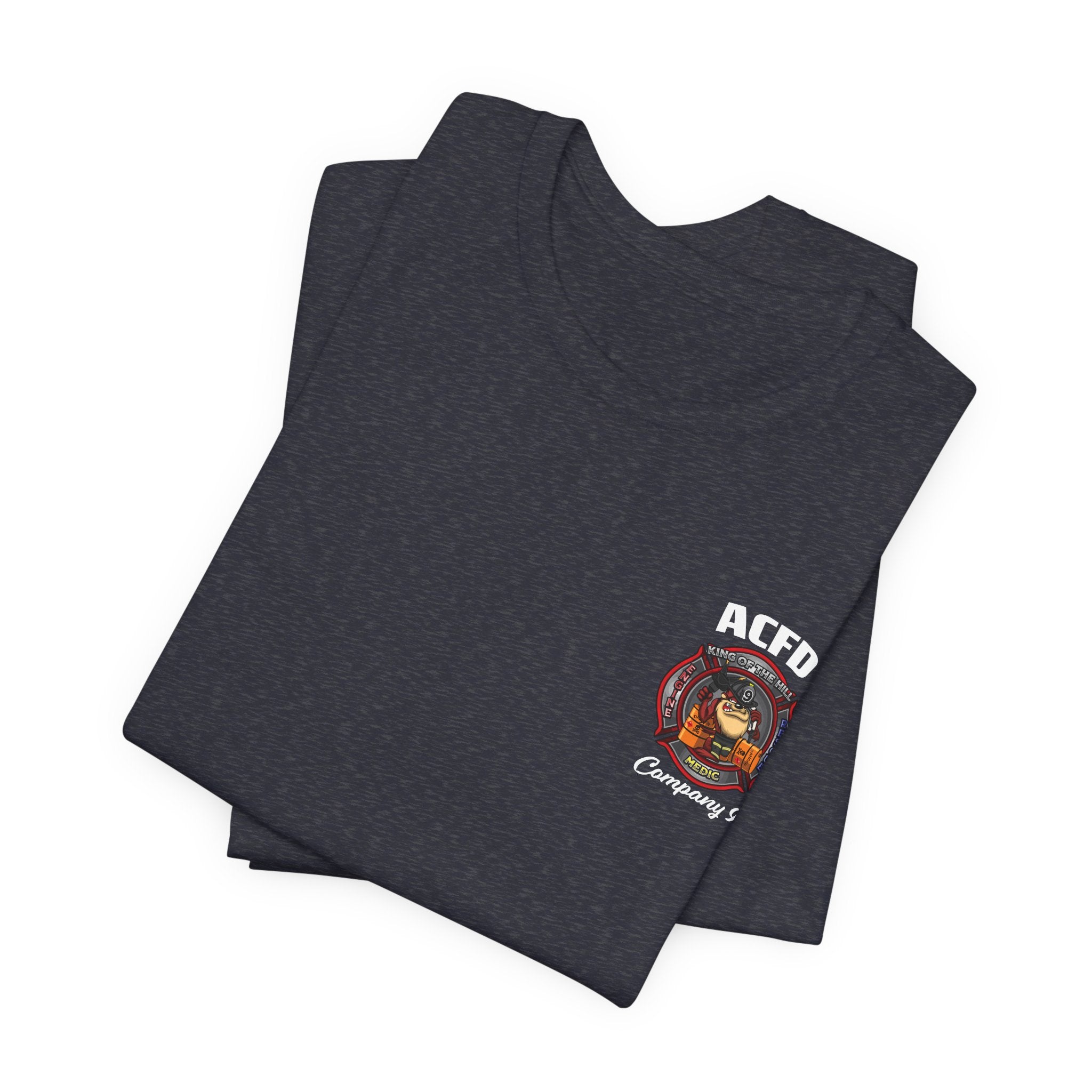 Station 9 Firefighter - Engine - Bella+Canvas Soft Unisex Tee
