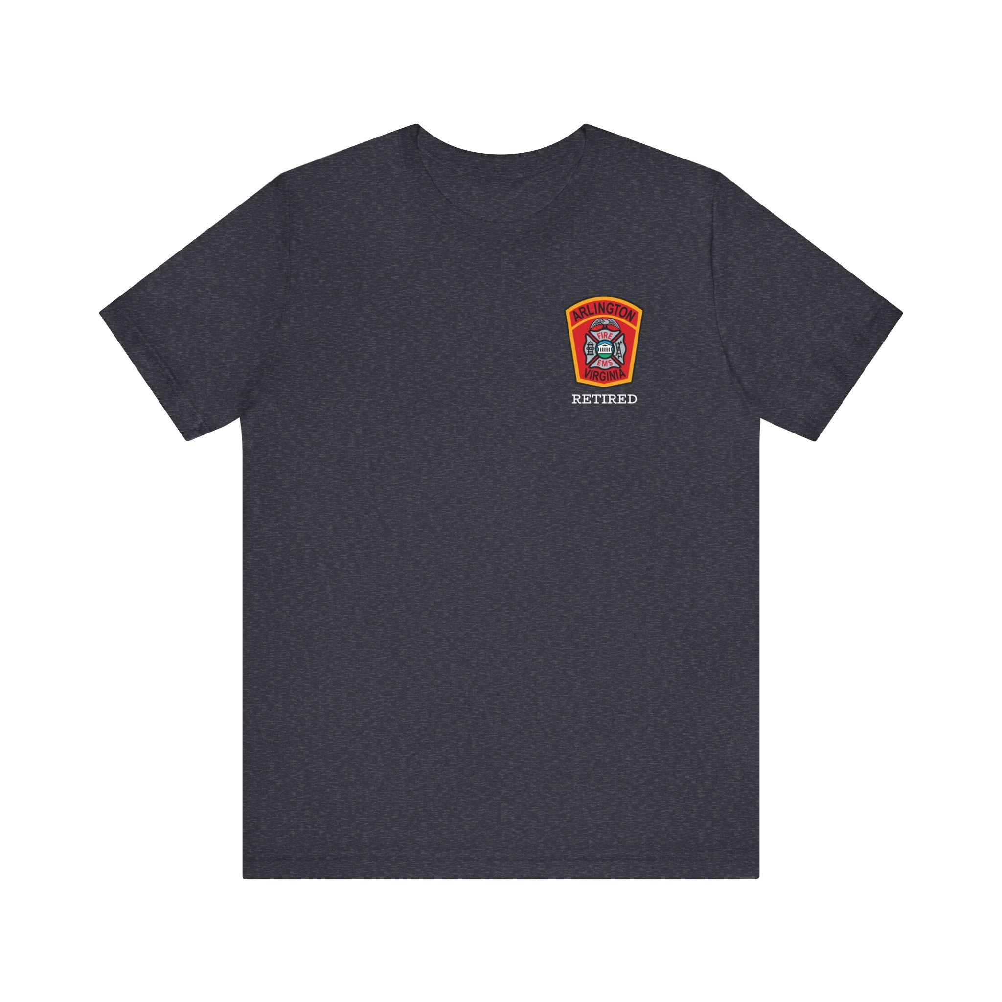 Arlington Retired patch - Bella+Canvas Soft Unisex Tee