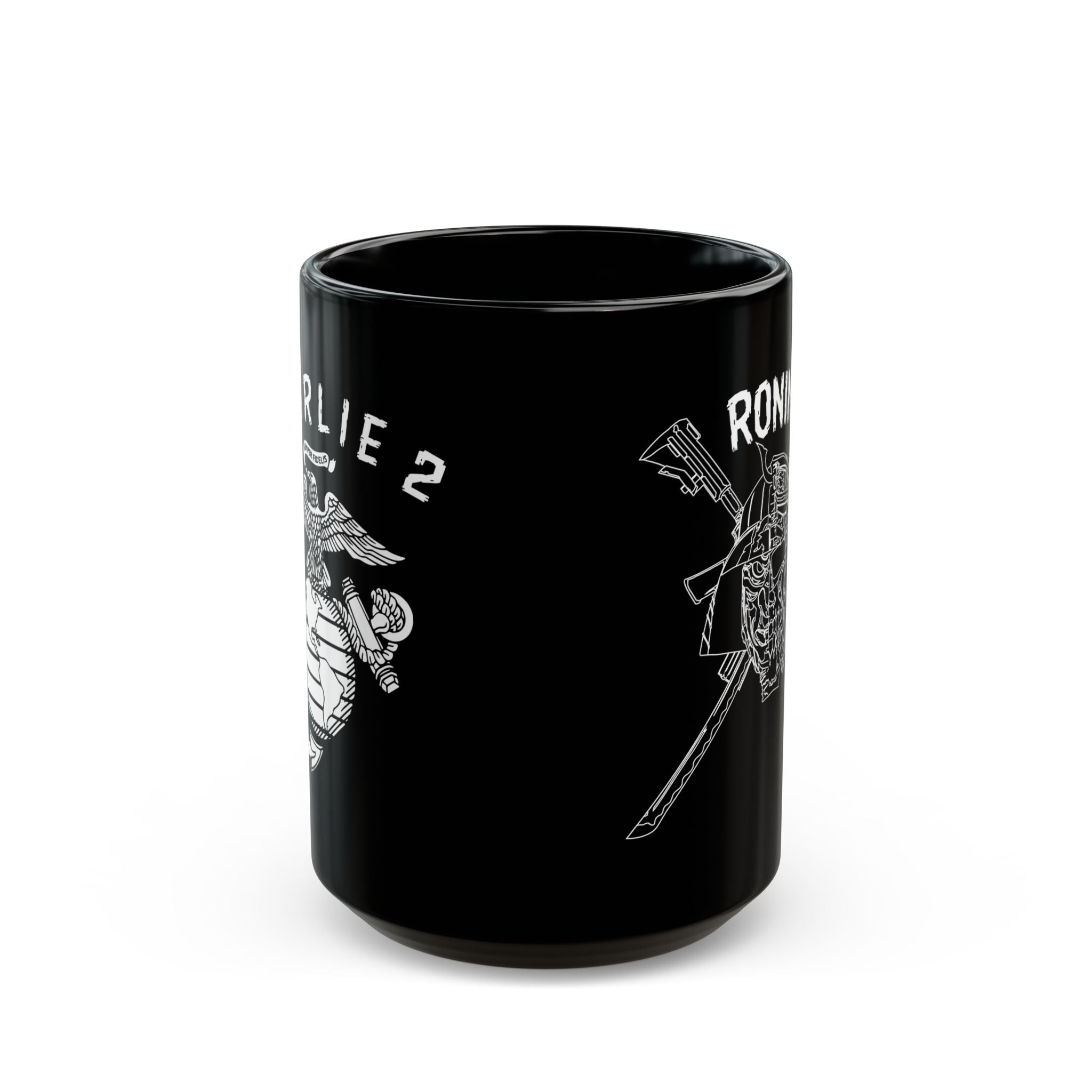 Charlie 2 Ronin - Black Mug (11oz)