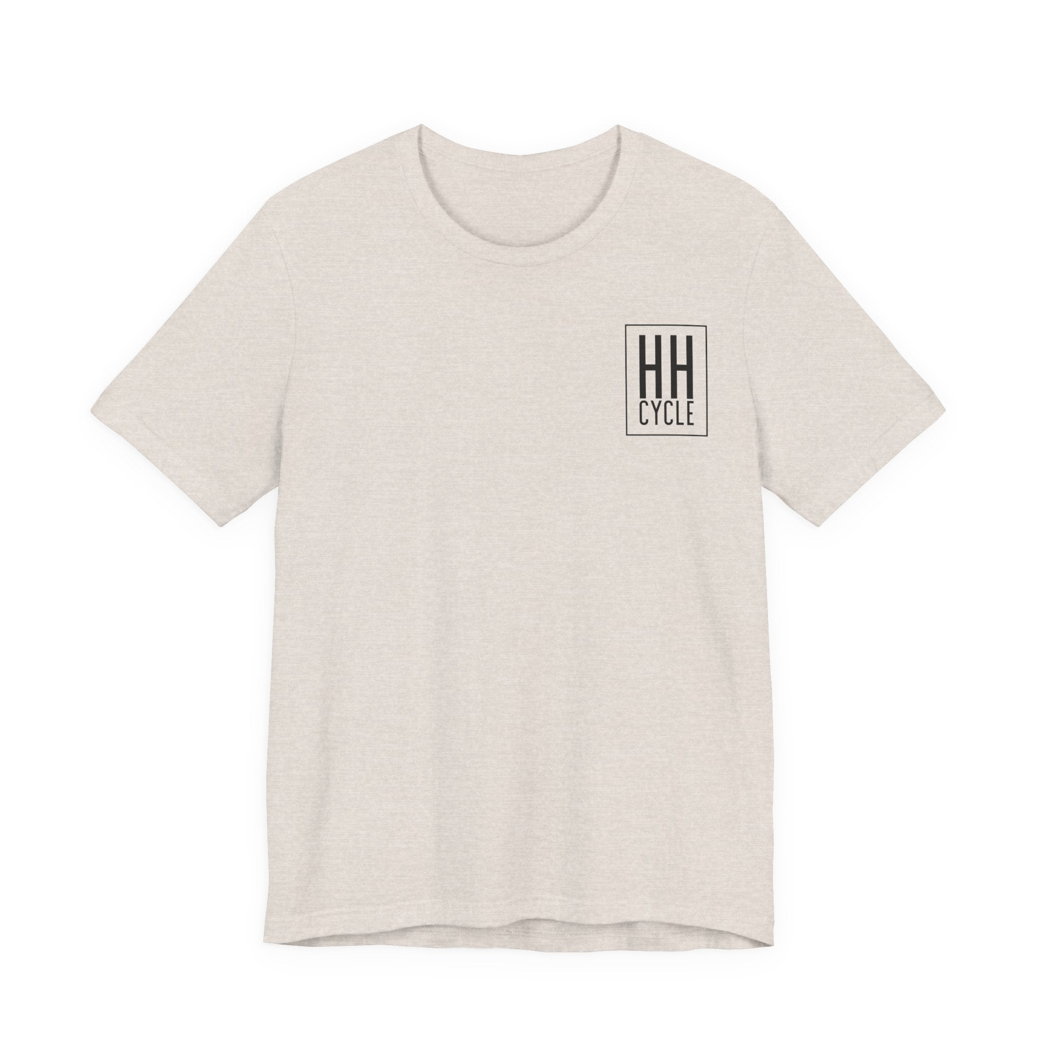 HH Cycle Work Hard light colors - Unisex Jersey Short Sleeve Tee