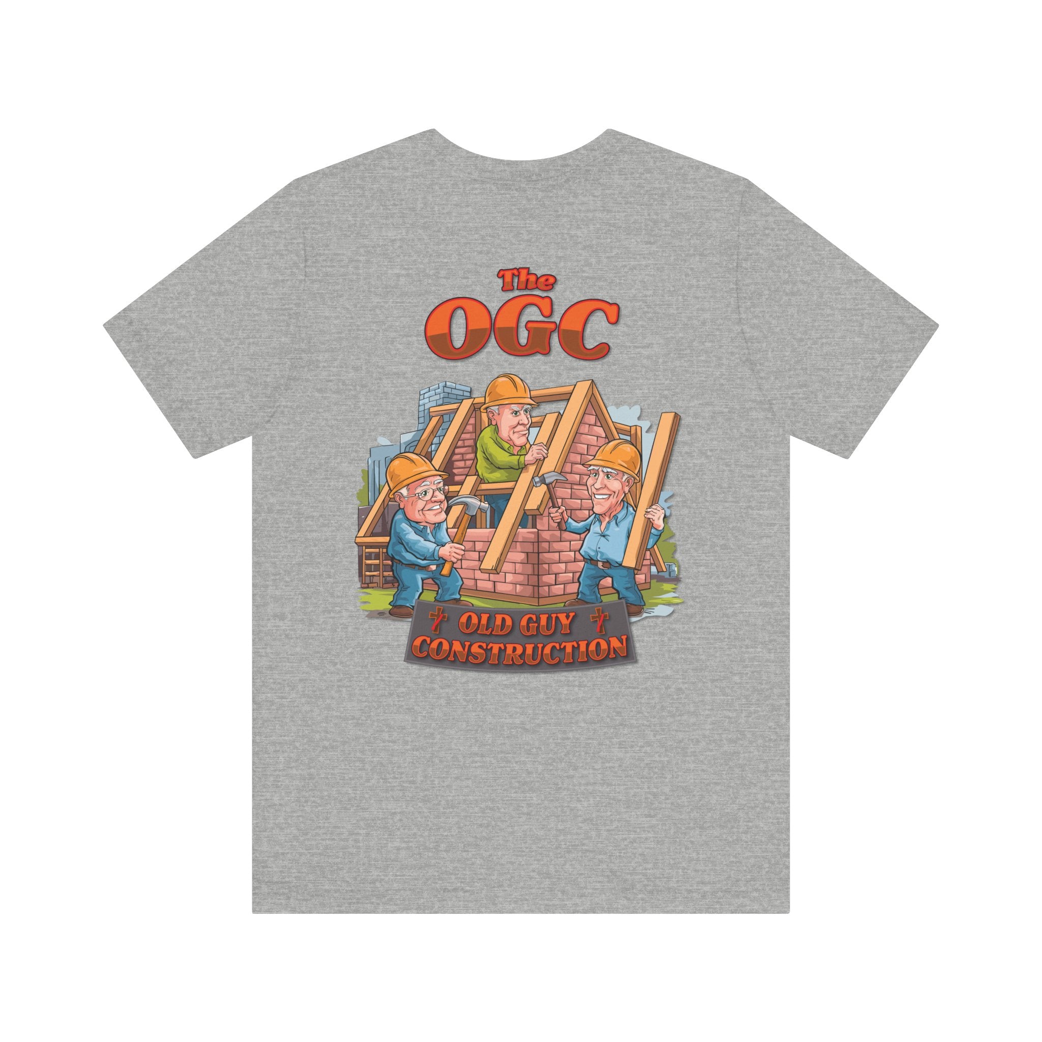 Old Guy Construction - Bella+Canvas Soft Unisex Tee