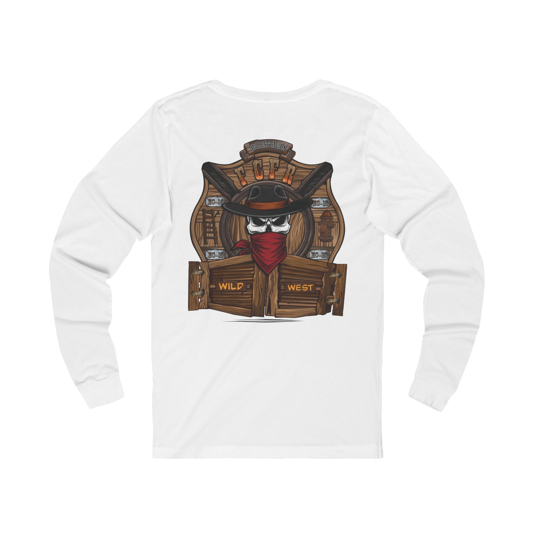 Frederick County Wild West Station Unisex Jersey Long Sleeve Tee