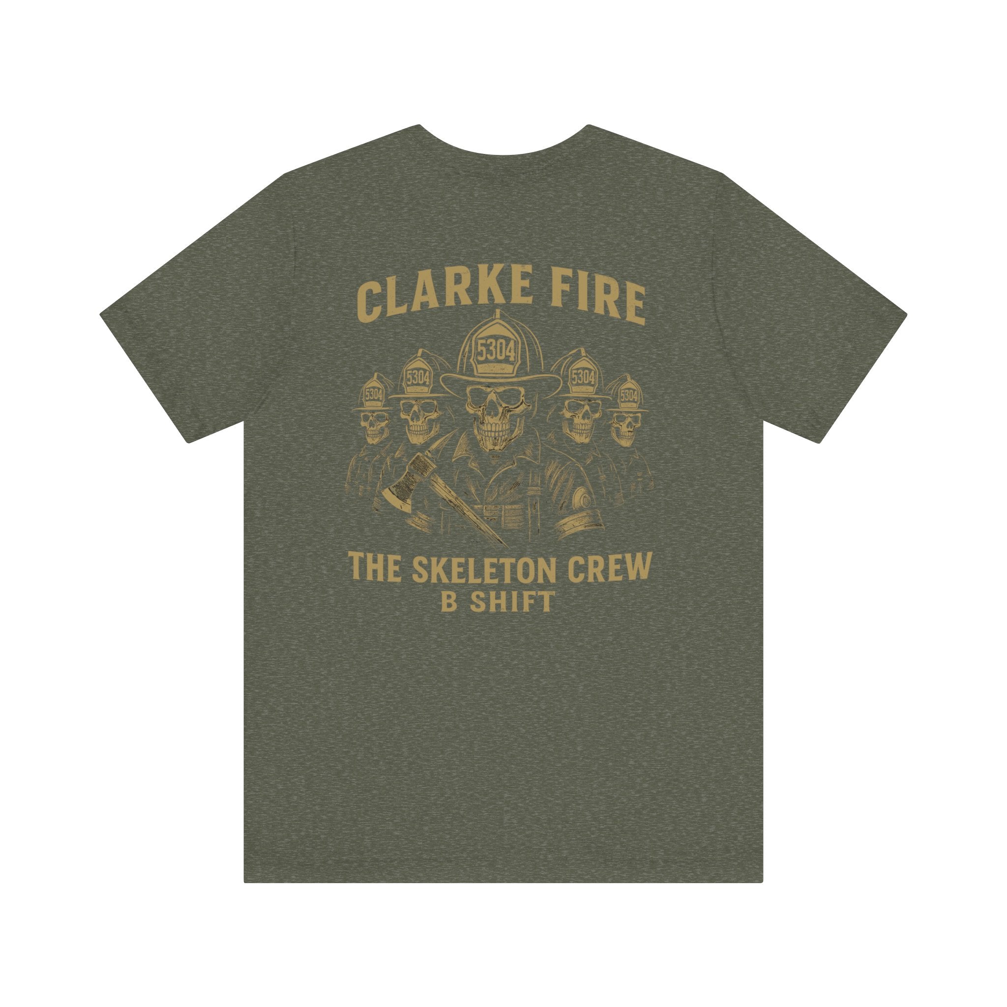 Clarke County B Shift version 2 (Portion of Proceeds go to Local 5304) - Bella+Canvas Soft Jersey Cotton Unisex Tee