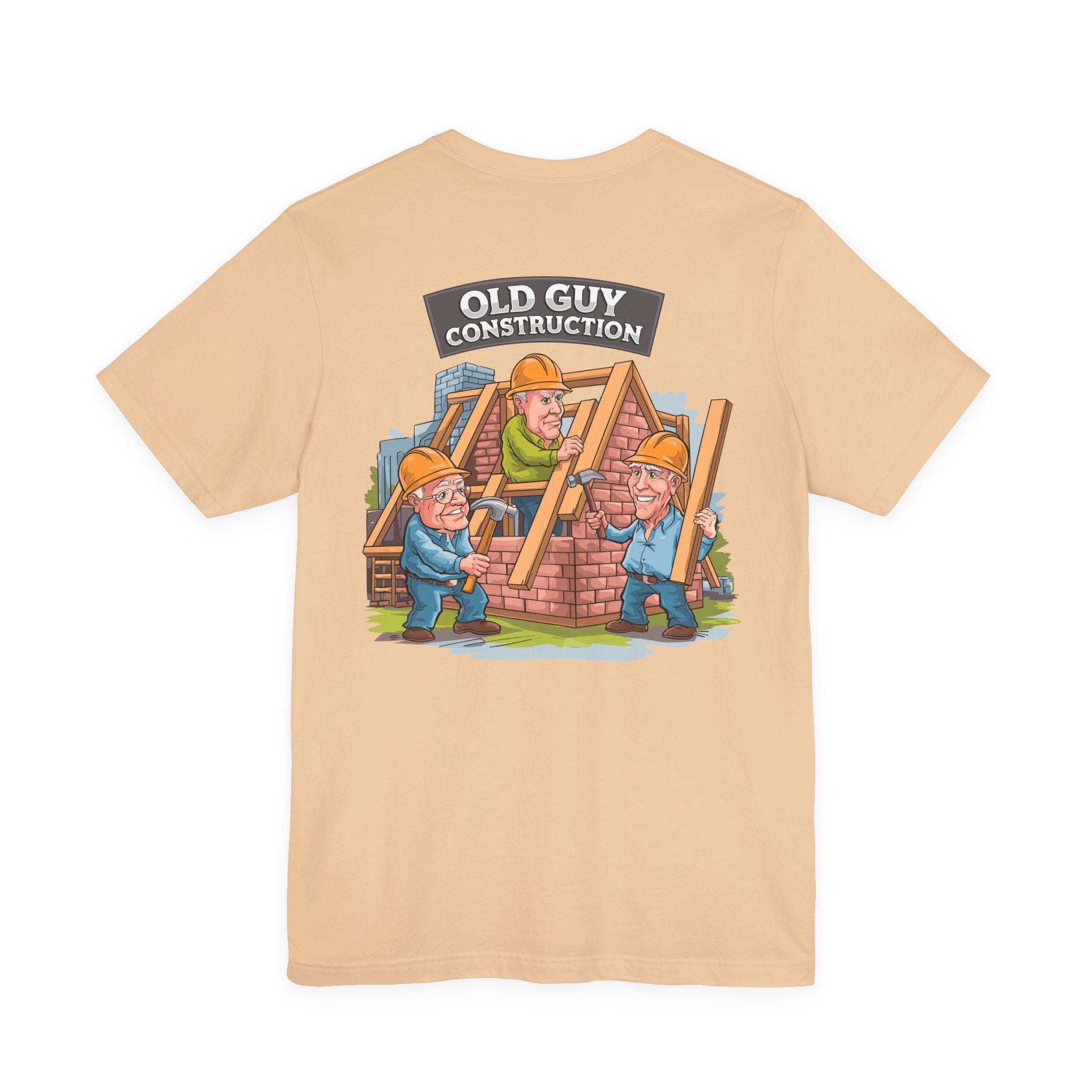 Old Guy Construction - Bella+Canvas Soft Unisex Tee