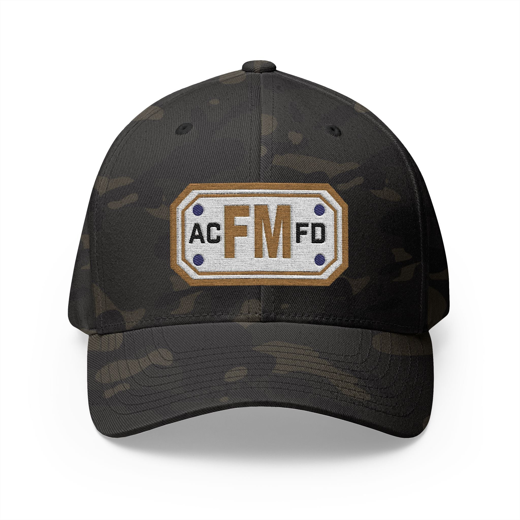 Arlington Fire Marshal Gold - FLEXFIT Closed-Back Structured Cap (Embroidery)