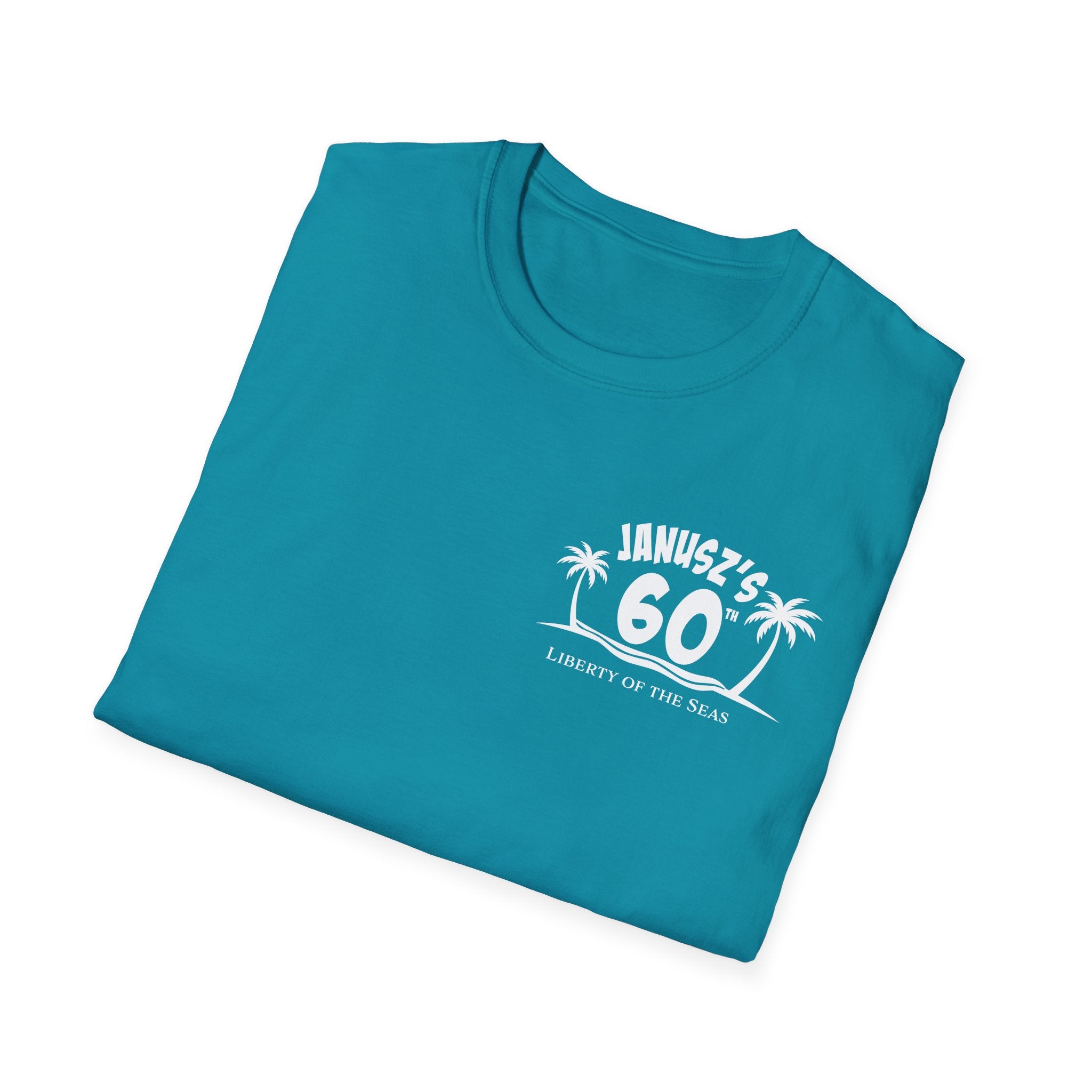 Renee Family Cruise white - Unisex Softstyle Cotton T-Shirt
