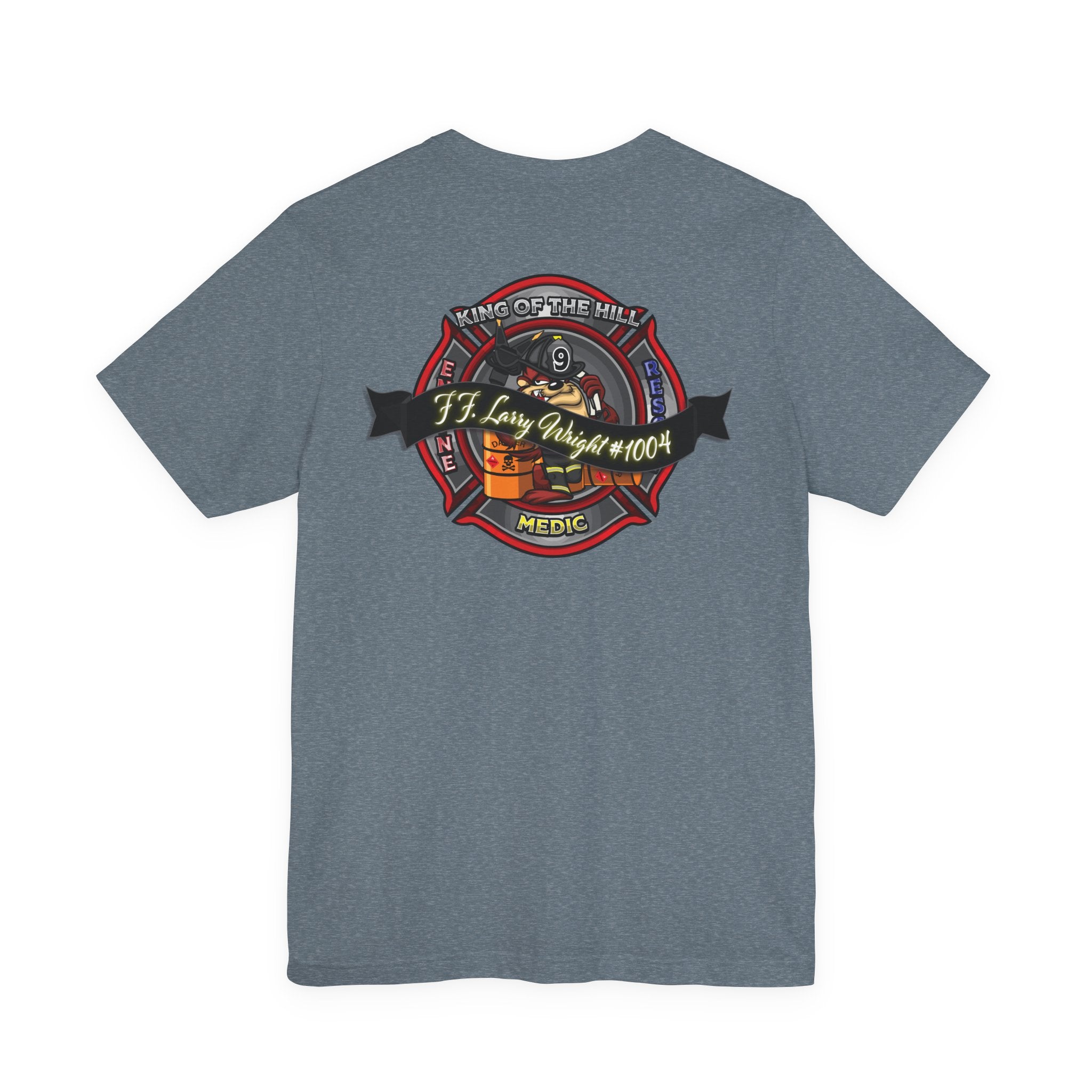 Larry Wright Memorial Shirt - Bella+Canvas Brand Jersey Short Sleeve Tee Unisex
