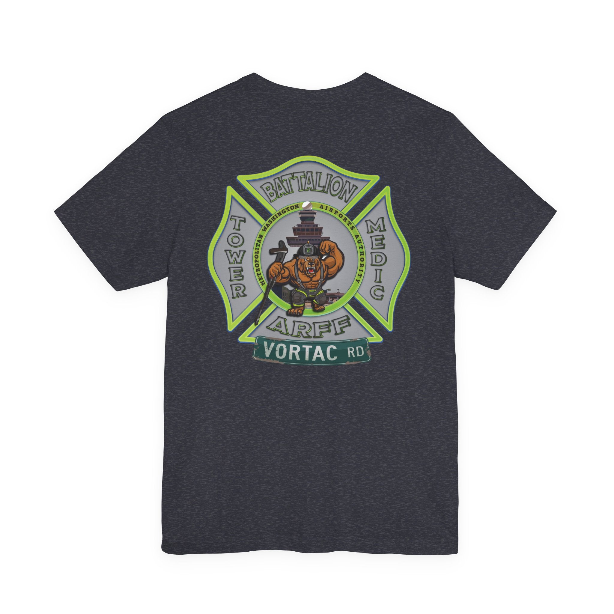MWAA 302 The Real Dulles South Shirt - Bella+Canvas Soft Cotton Unisex Tee
