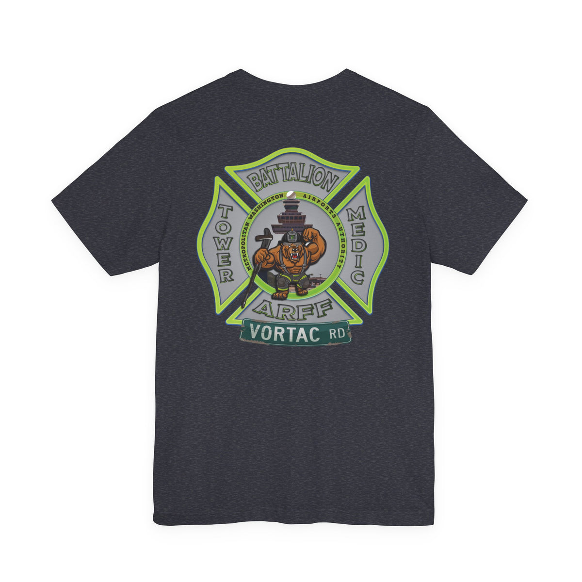 MWAA 302 The Real Dulles South Shirt - Bella+Canvas Soft Cotton Unisex Tee