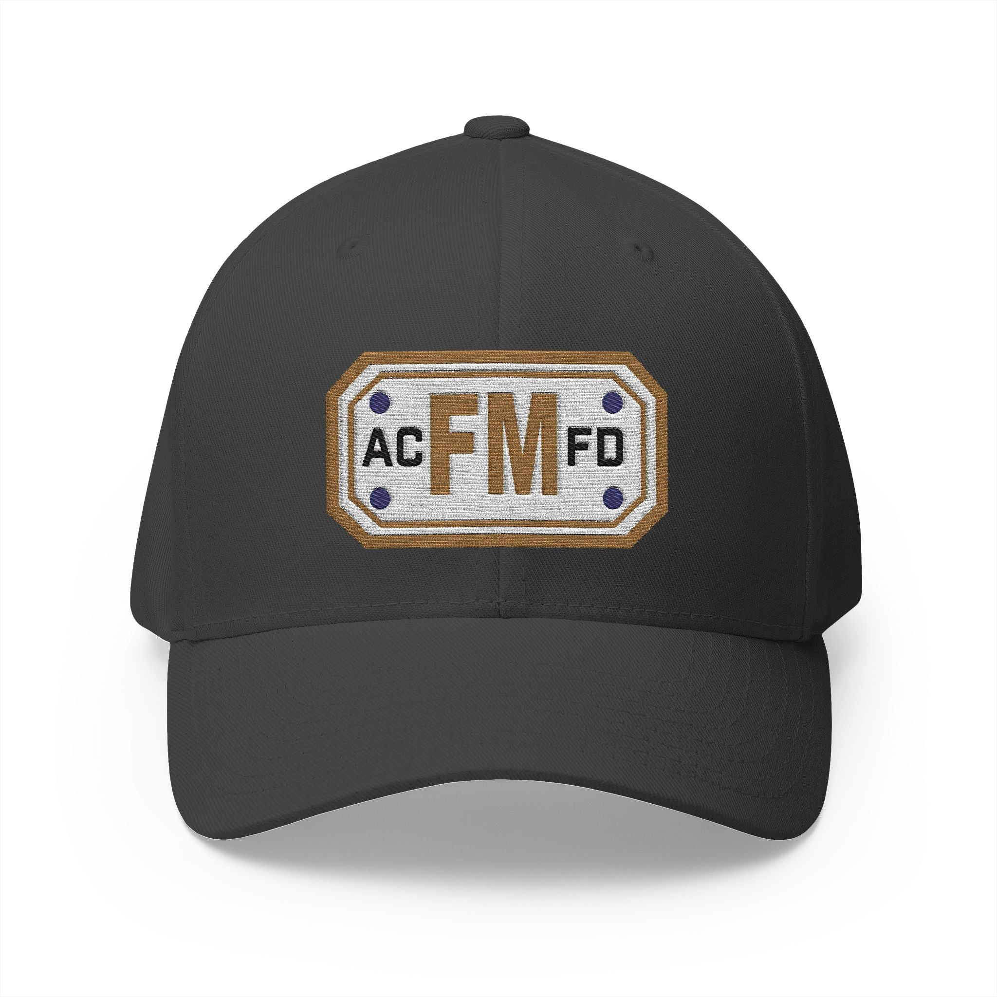 Arlington Fire Marshal Gold - FLEXFIT Closed-Back Structured Cap (Embroidery)