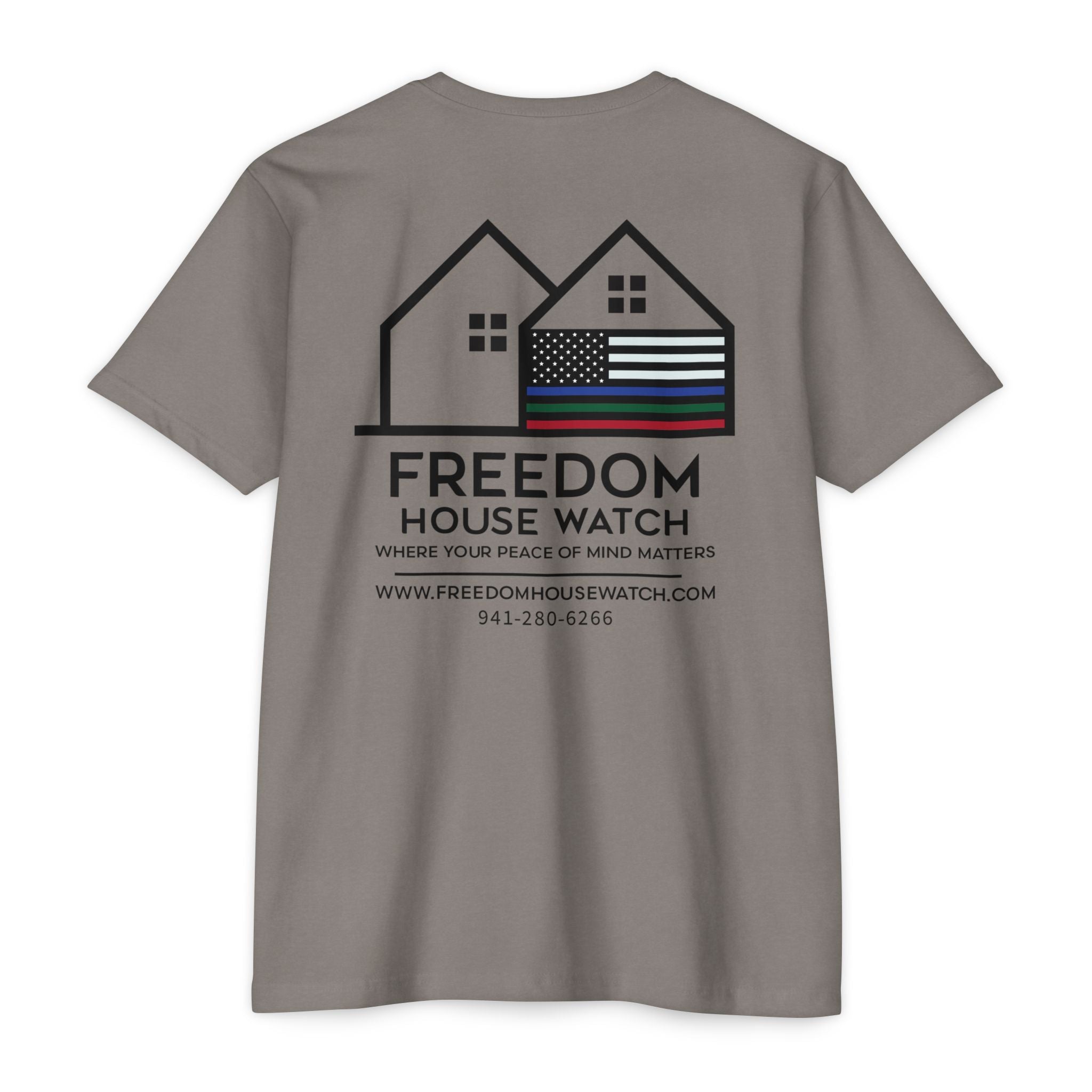 Freedom House Watch - NextLevel Unisex CVC Jersey T-shirt