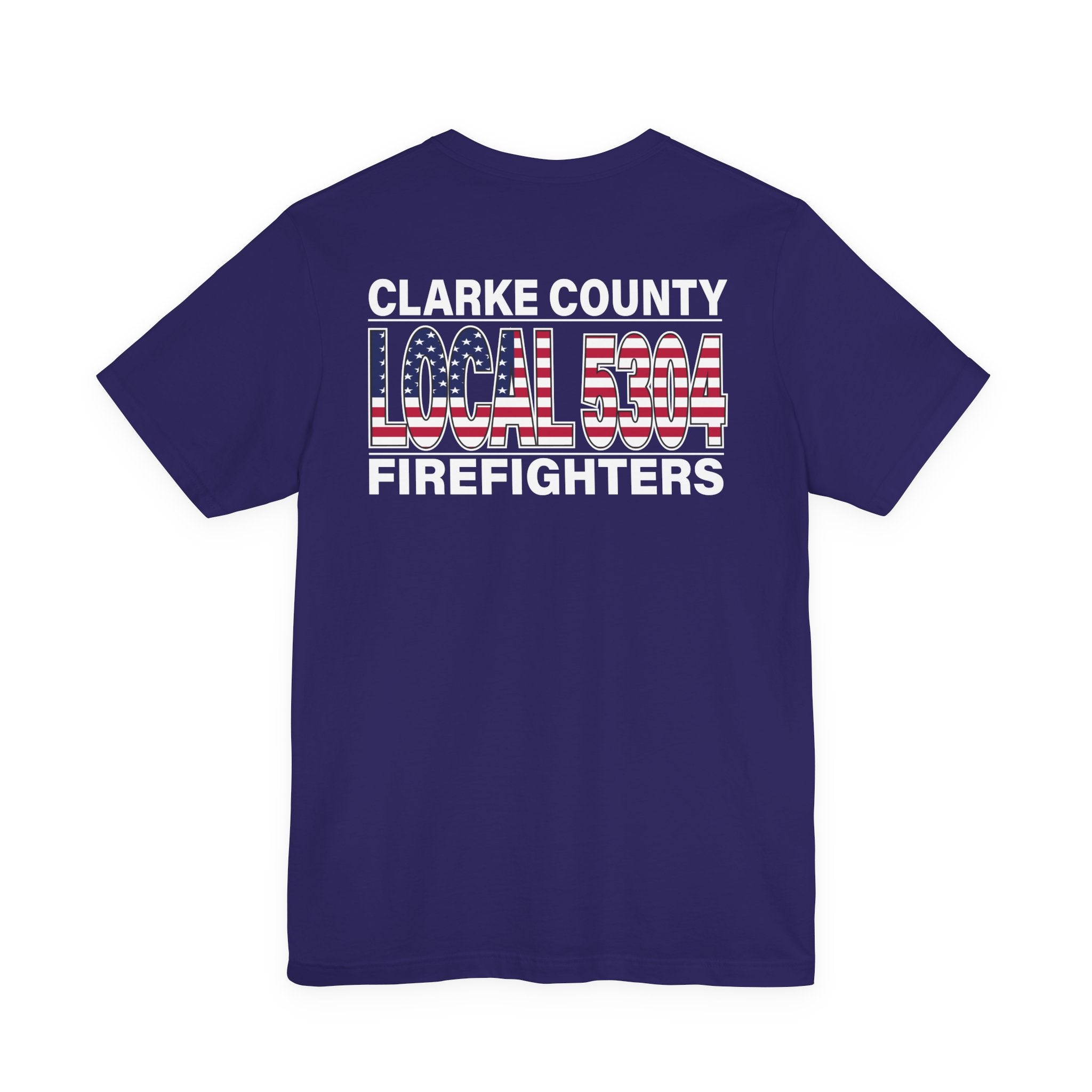Clarke County Local 5304 version 3 (Portion of Proceeds go to Local 5304) - Bella+Canvas Soft Jersey Cotton Unisex Tee