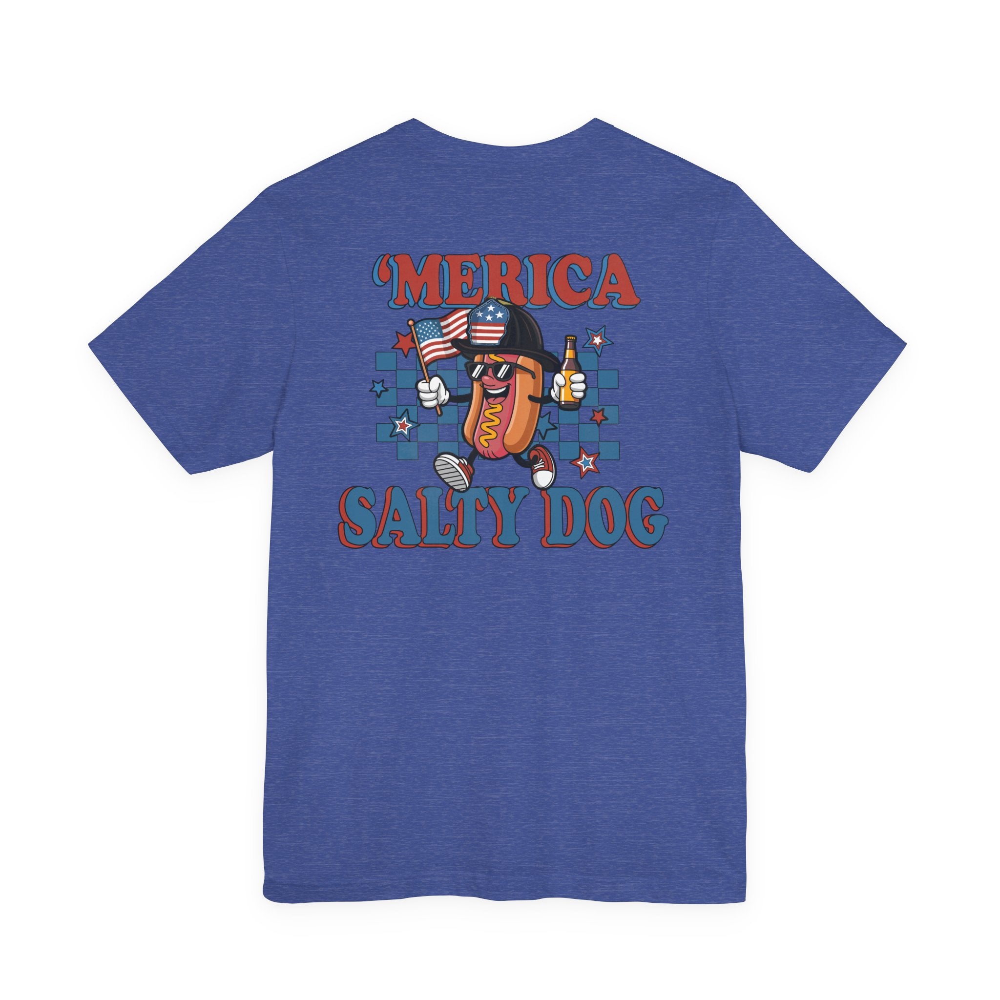 Salty Dog 'Merica Shirt - Bella-Canva Soft Jersey Short Sleeve Tee