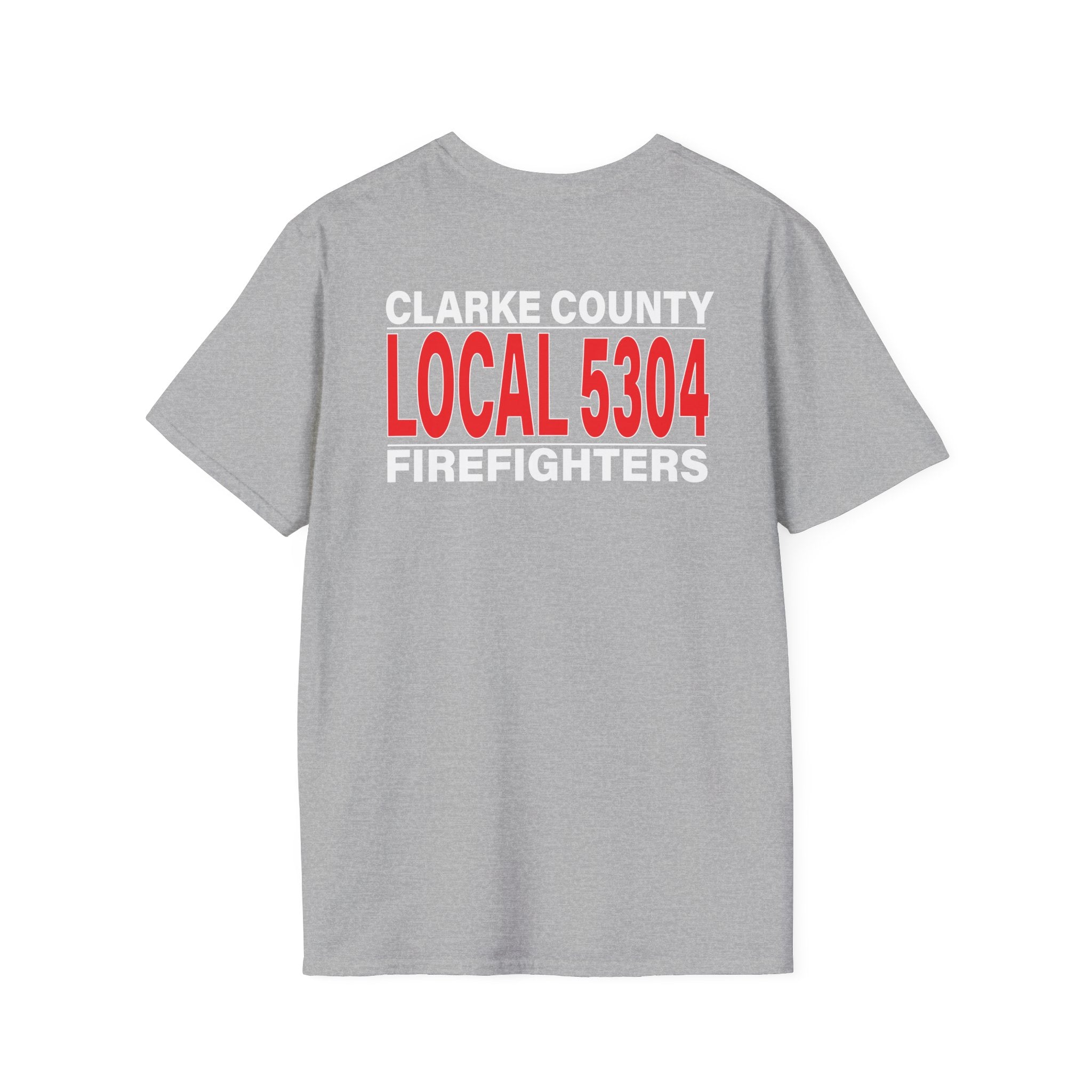 Clarke County Local 5304 version 2 (Portion of Proceeds go to Local 5304) - Gildan Soft Cotton Softstyle T-Shirt