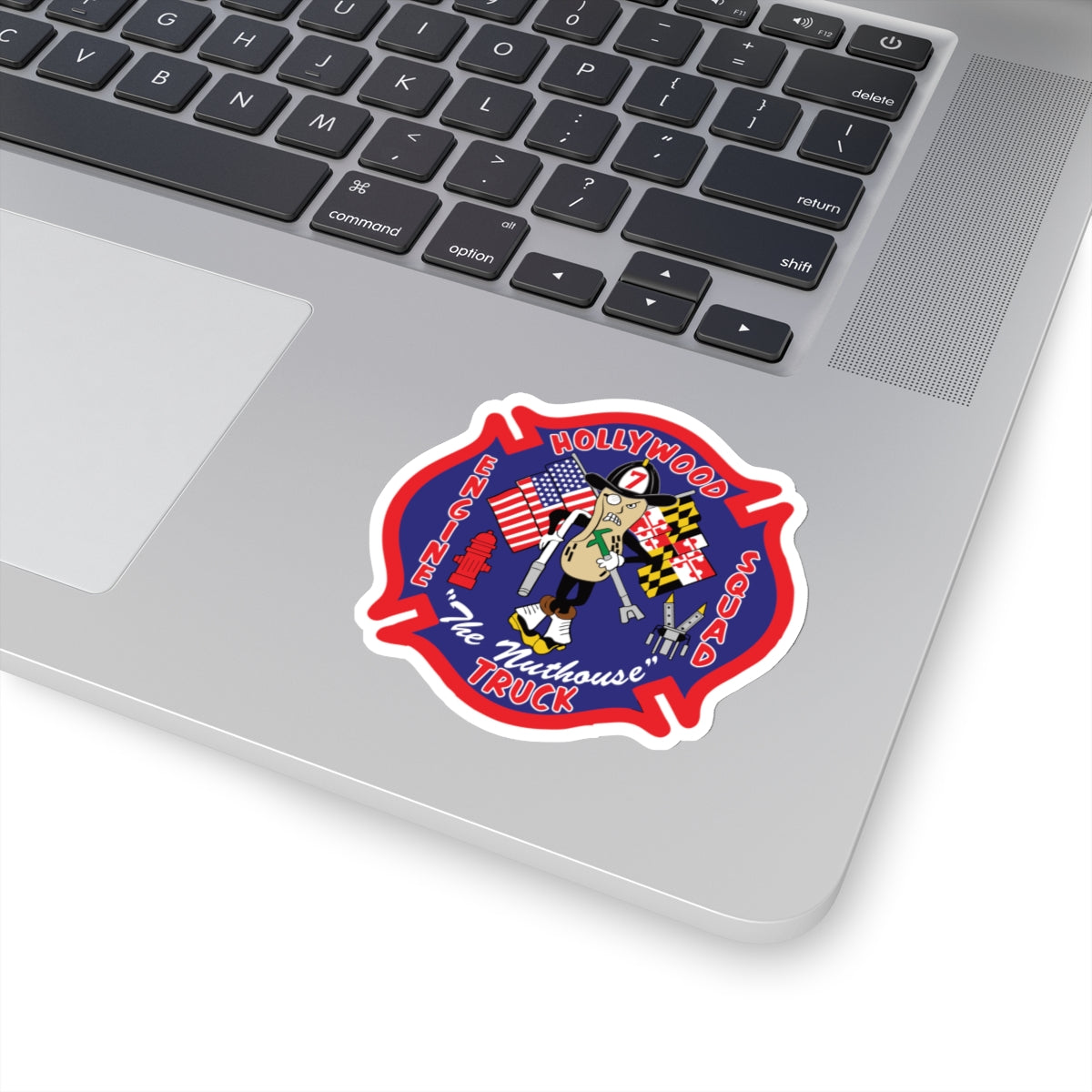 Kiss-Cut Stickers - Hollywood Maryland Vol. Fire Dept.
