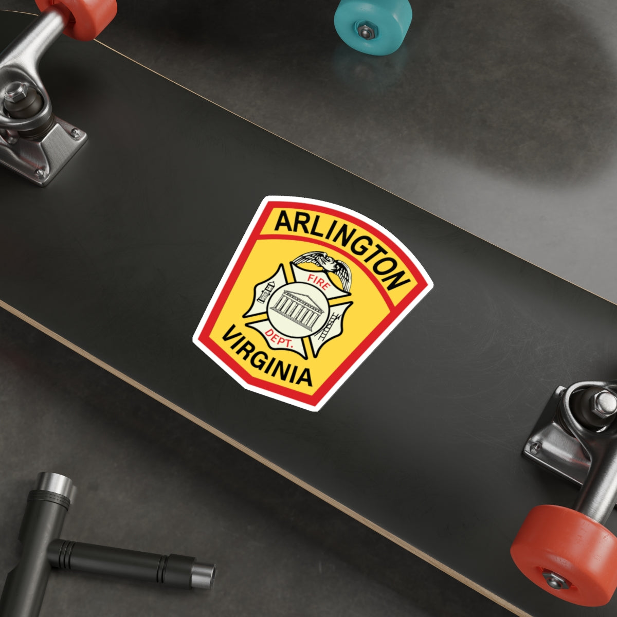 Die-Cut Stickers - Old Arlington Patch