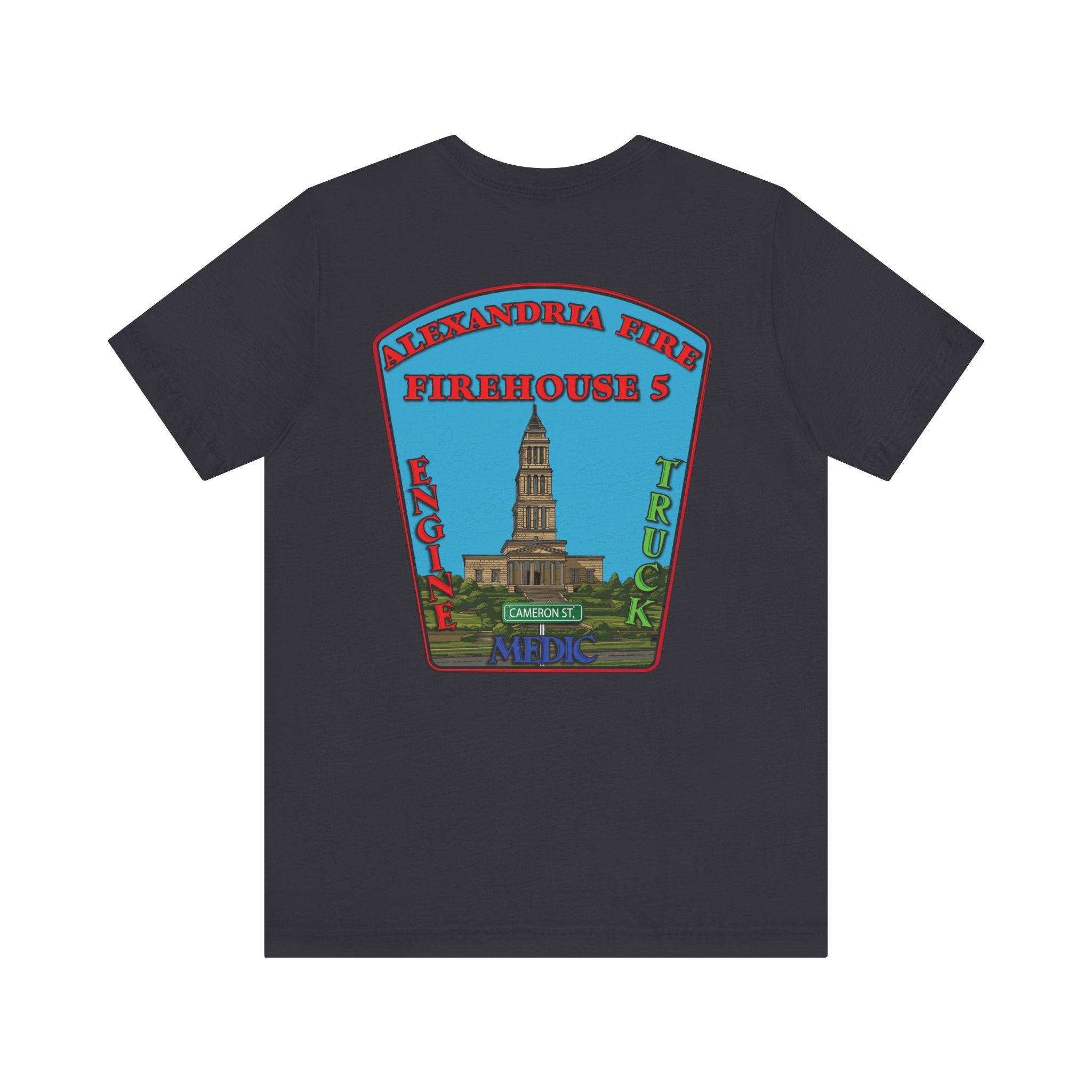 Alexandria Station 5 version 3 - Bella+Canvas Soft Unisex Tee