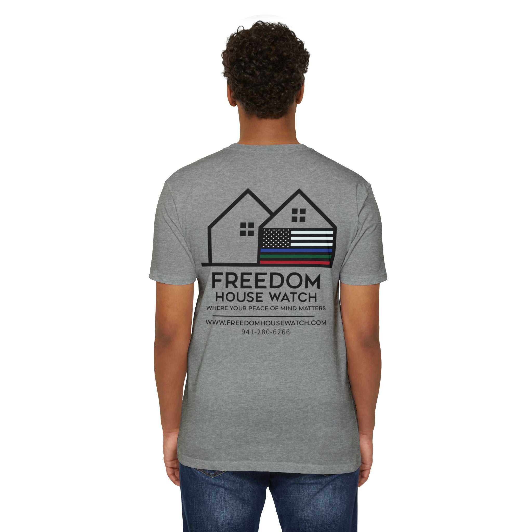 Freedom House Watch - NextLevel Unisex CVC Jersey T-shirt