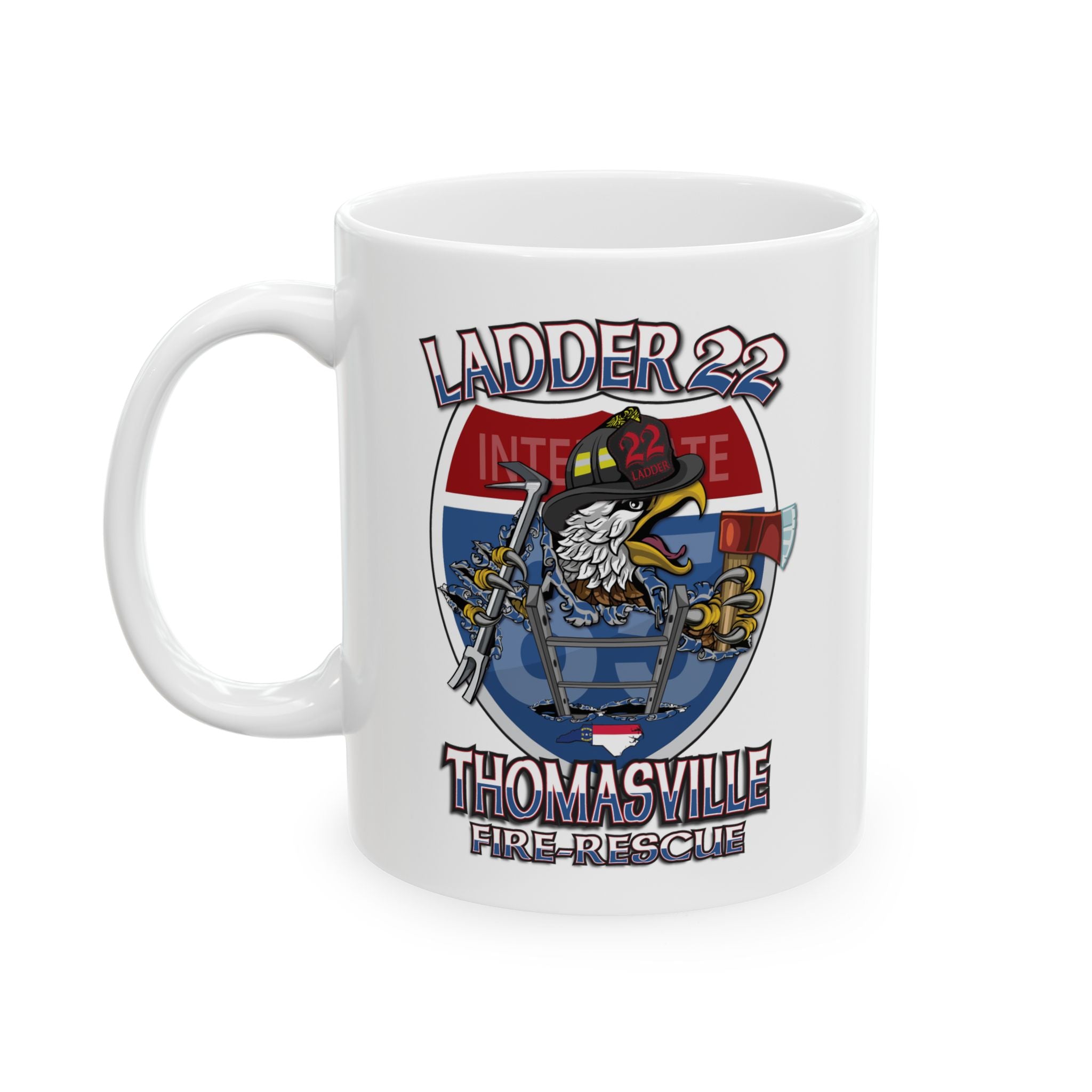 Thomasville NC Fire (version 2) - Mug, (11oz, 15oz)