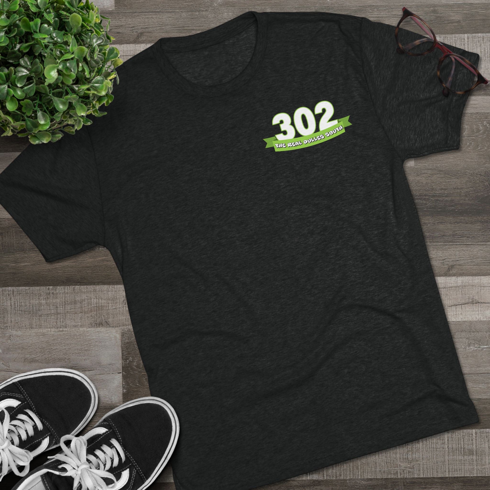 MWAA 302 Real Dulles South - NextLevel Tri-Blend Crew Tee unisex
