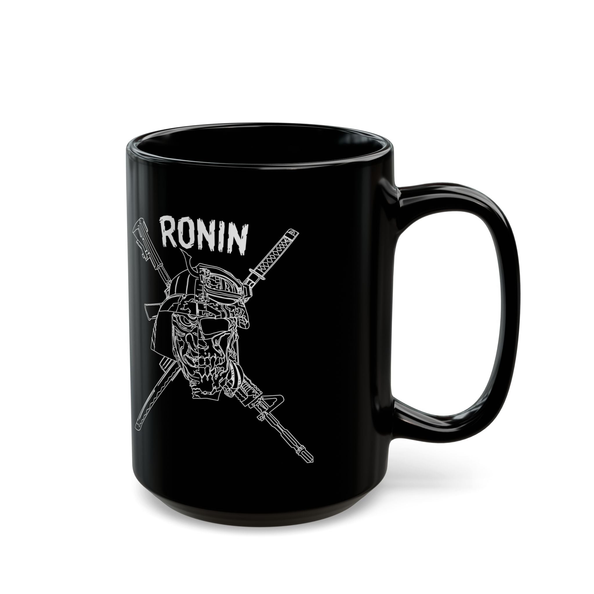 Charlie 2 Ronin - Black Mug (11oz)