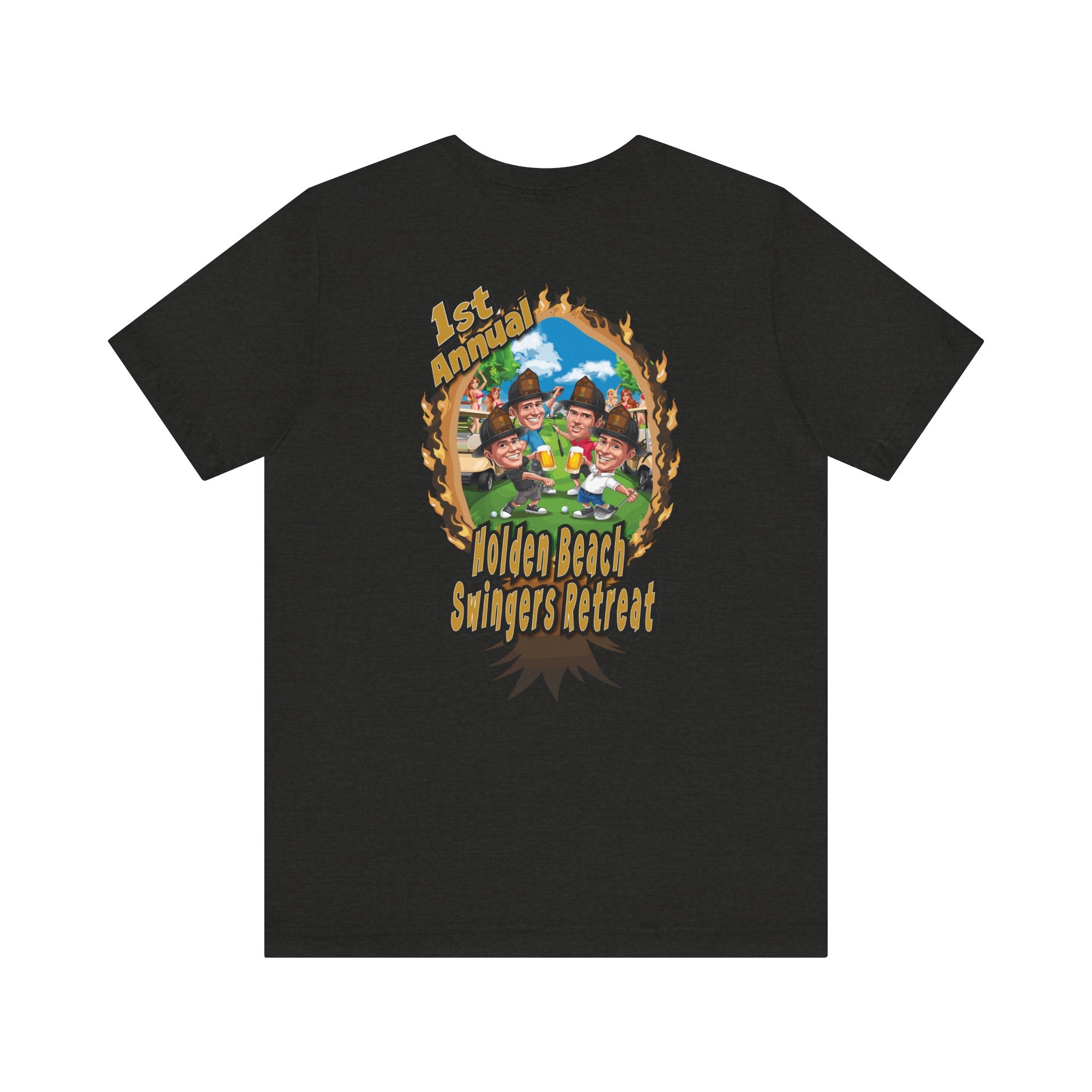 Holden Beach Swingers Retreat- Bella+Canvas Soft Unisex Tee