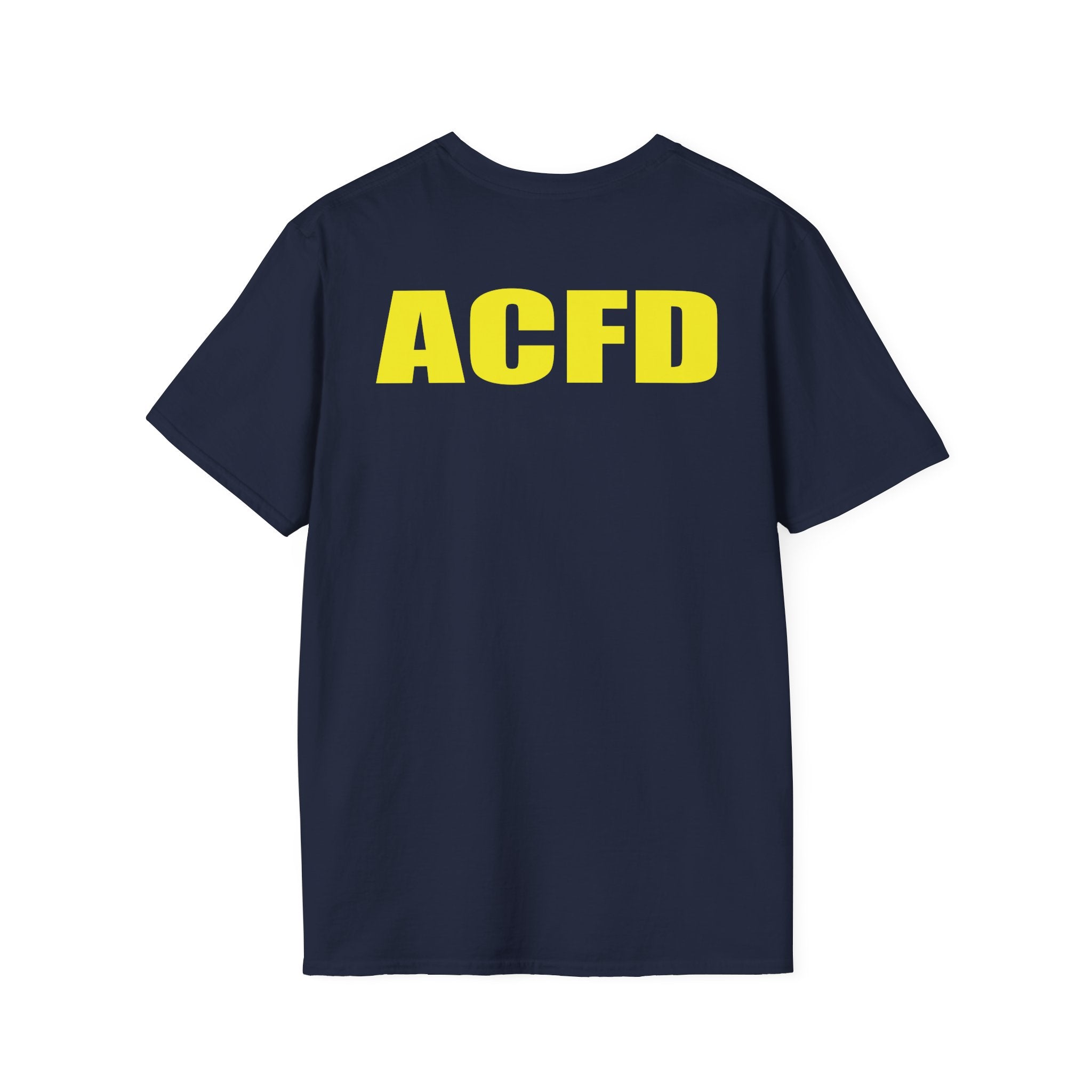 Station 3 Rhino Logo Officer - Gildan Soft Cotton Softstyle T-Shirt