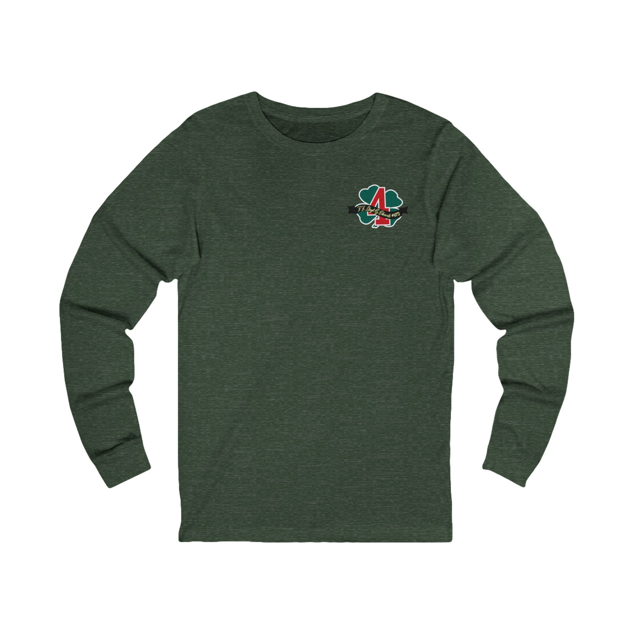 Clover Lloyd Edwards Memorial Shirt - Unisex Jersey Long Sleeve Tee