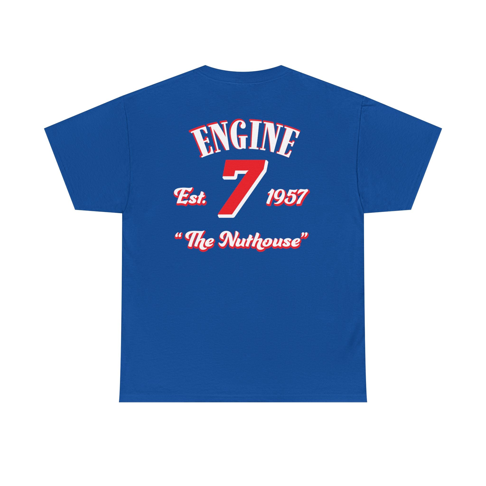 Hollywood MD Vol Fire Engine 7 - Heavy Cotton Unisex Tee