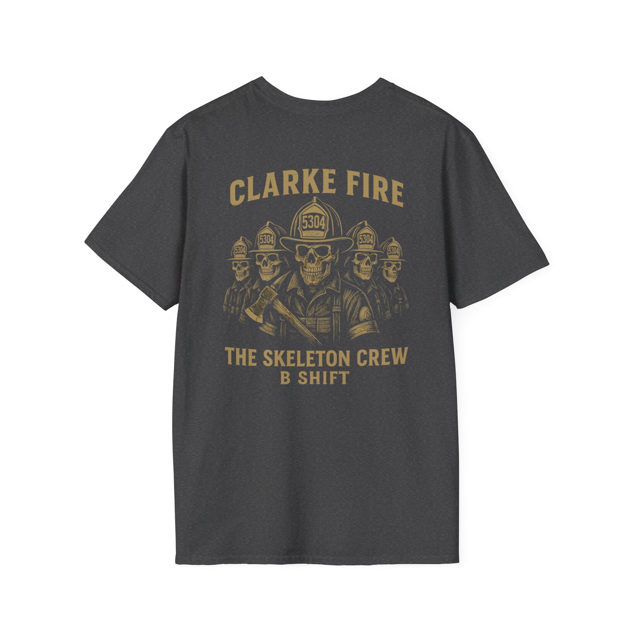 Clarke County B Shift version 2 (Portion of Proceeds go to Local 5304) - Gildan Soft Cotton Softstyle T-Shirt