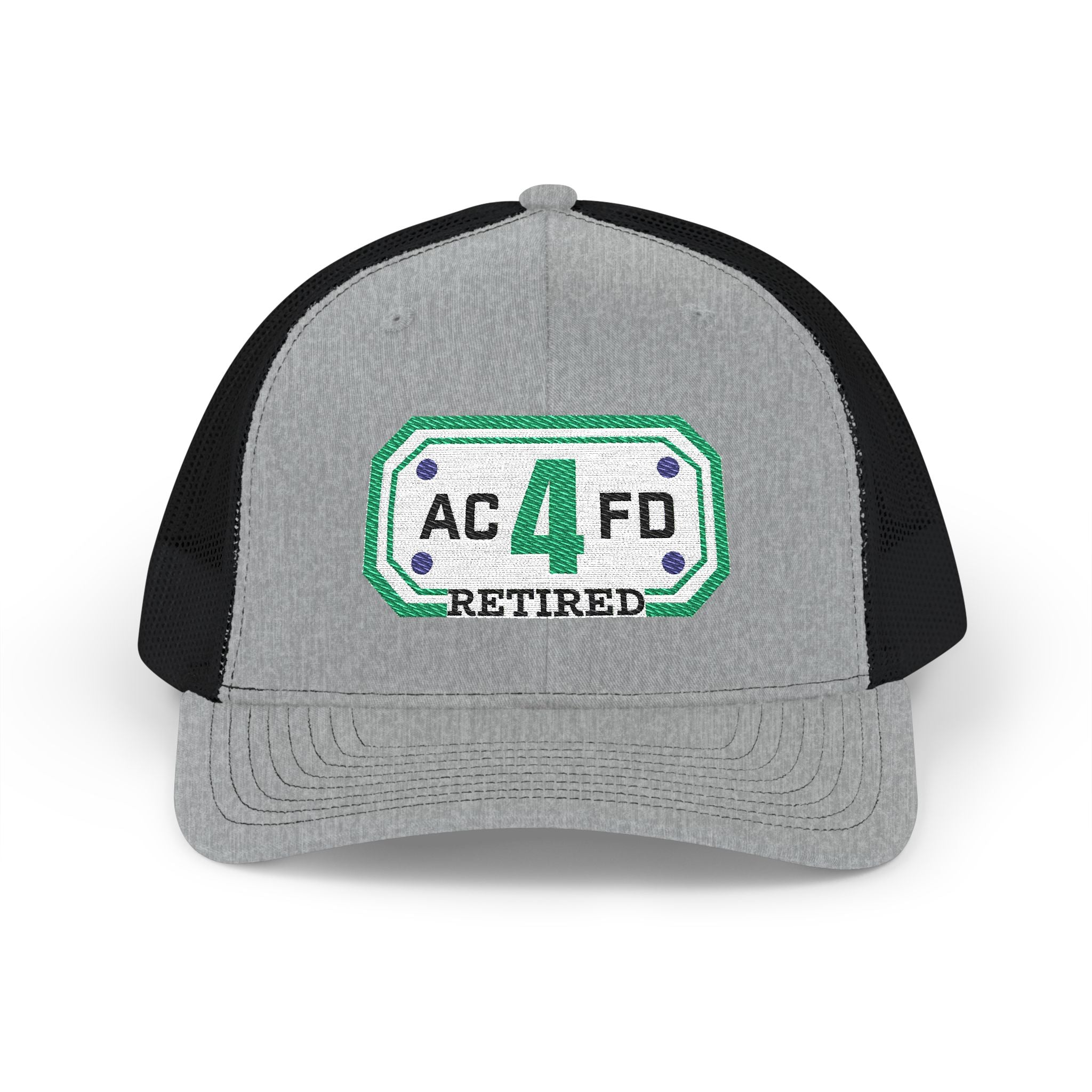 Retired ACFD Tower 4 - Snapback Trucker (Richardson 112 Style Hat)