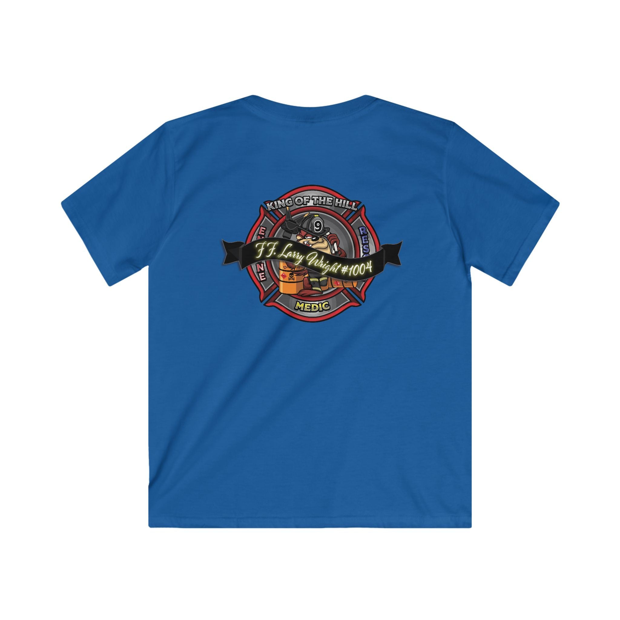 Kids Youth - Larry Wright Memorial Shirt - Kids Youth Gildan Softstyle Tee
