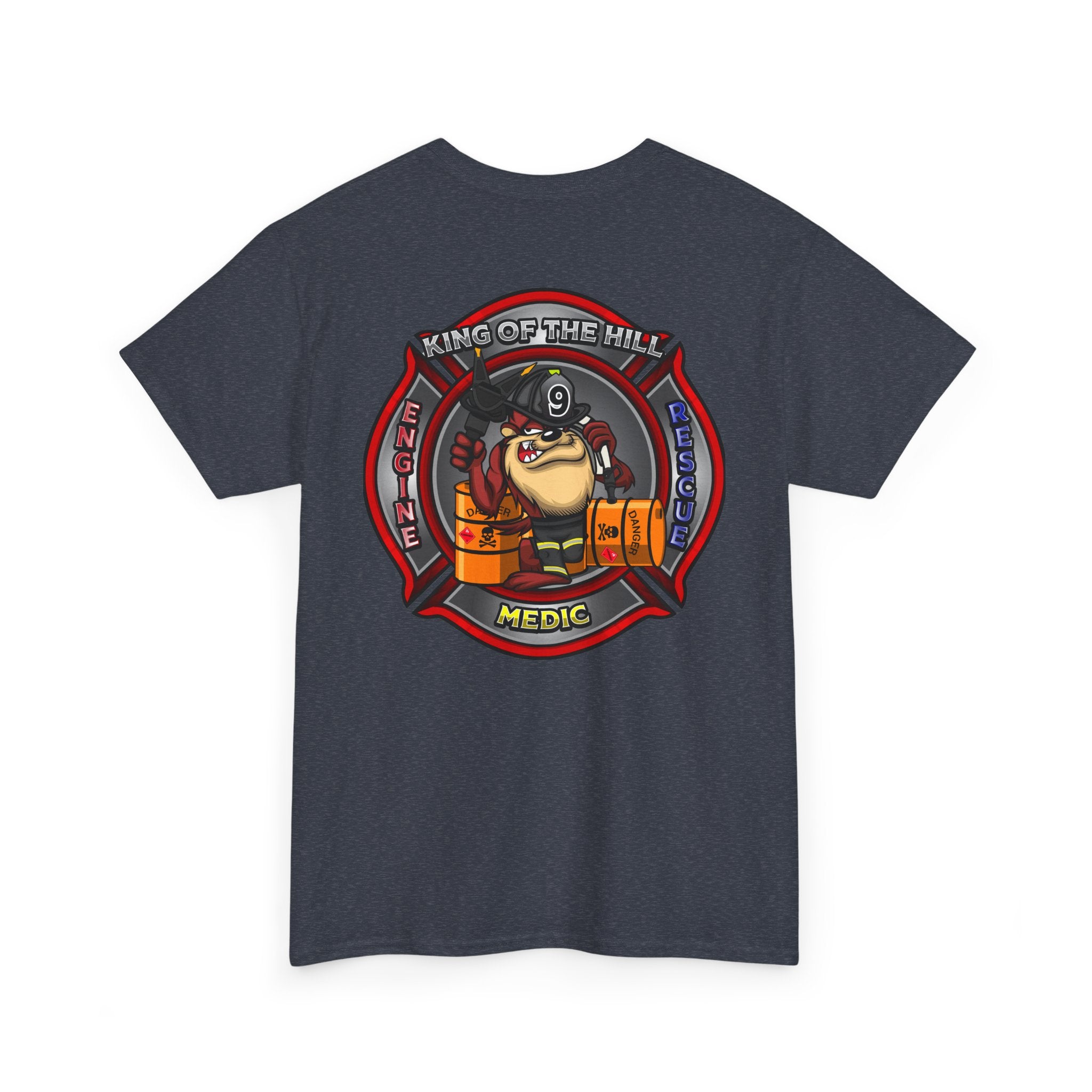 Arlington Fire Station 9 -Heavy Cotton Unisex Tee