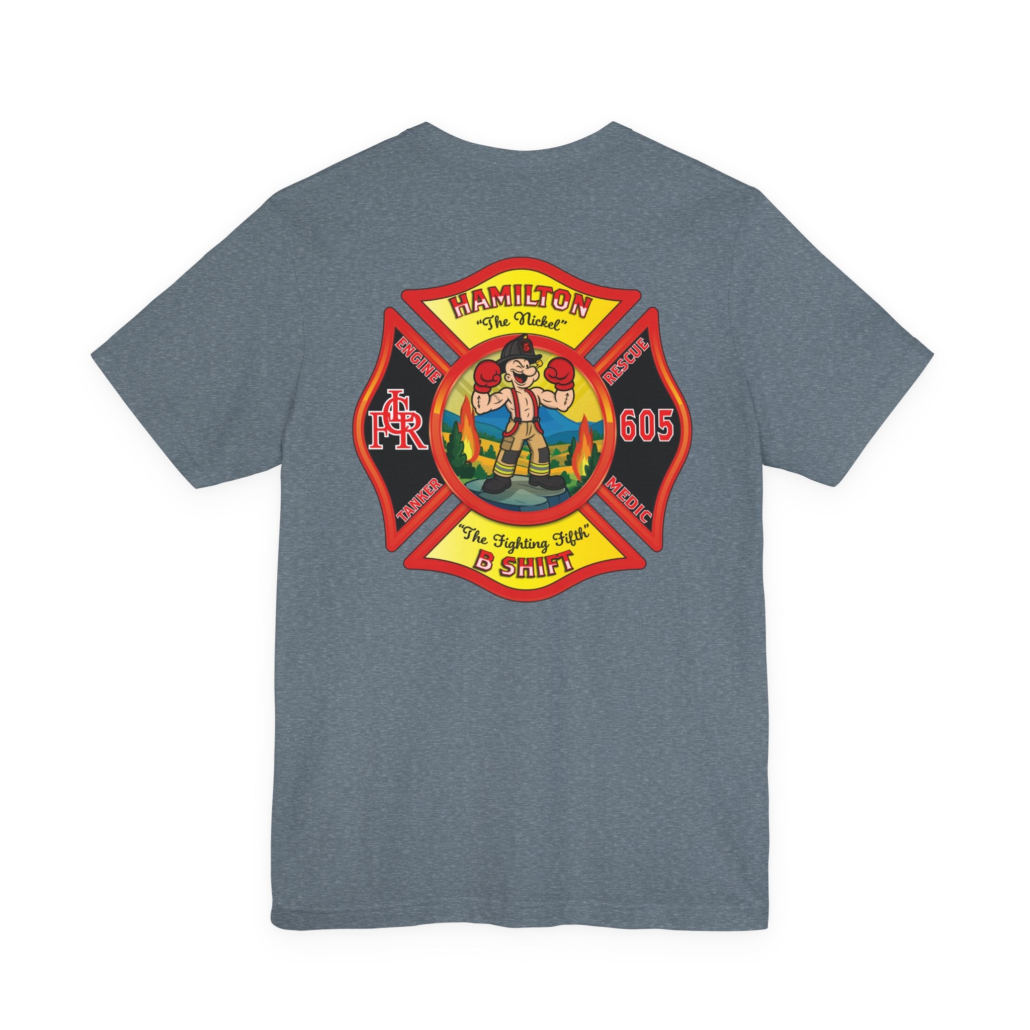 LCFR Hamilton Station 5 version 4 - Bella+Canvas Soft Unisex Tee
