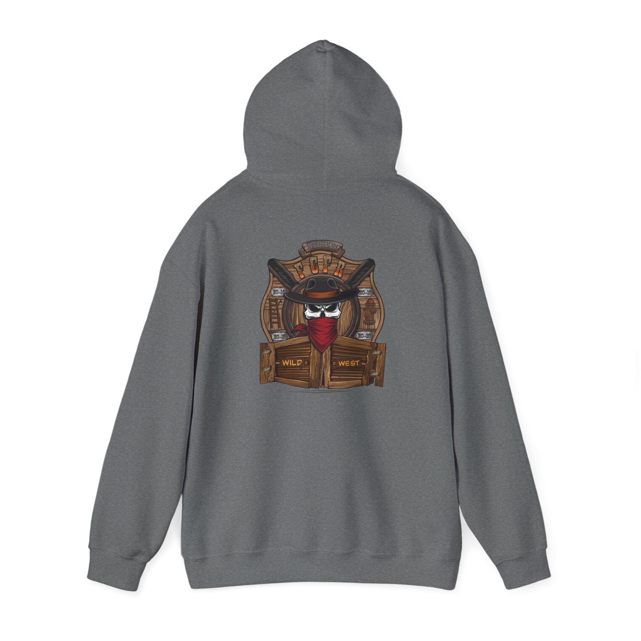 Frederick County Va Wild West Station - Unisex Heavy Blend™ Hooded Sweatshirt