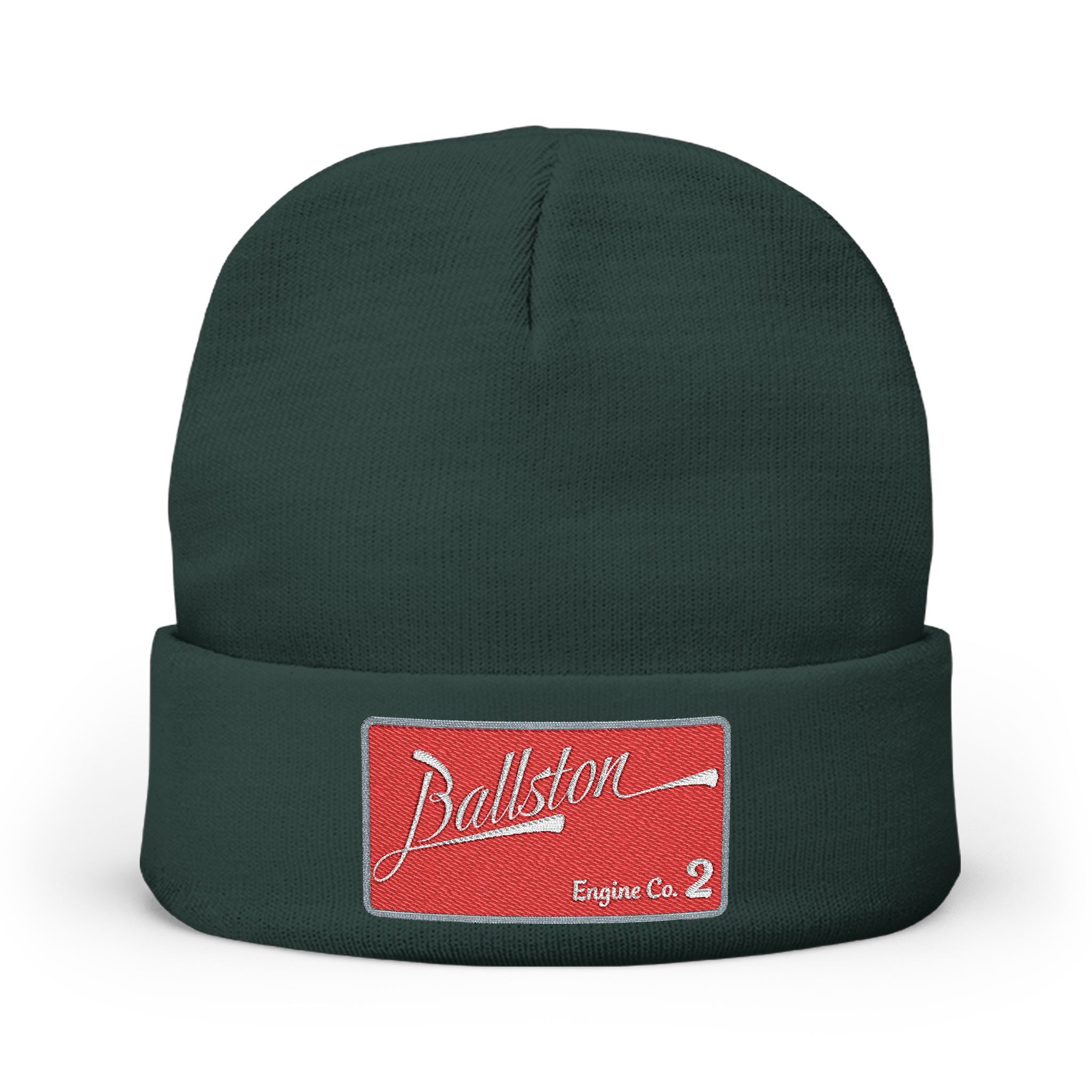 Arlington Ballston Engine 2- Knit Beanie (Embroidery)