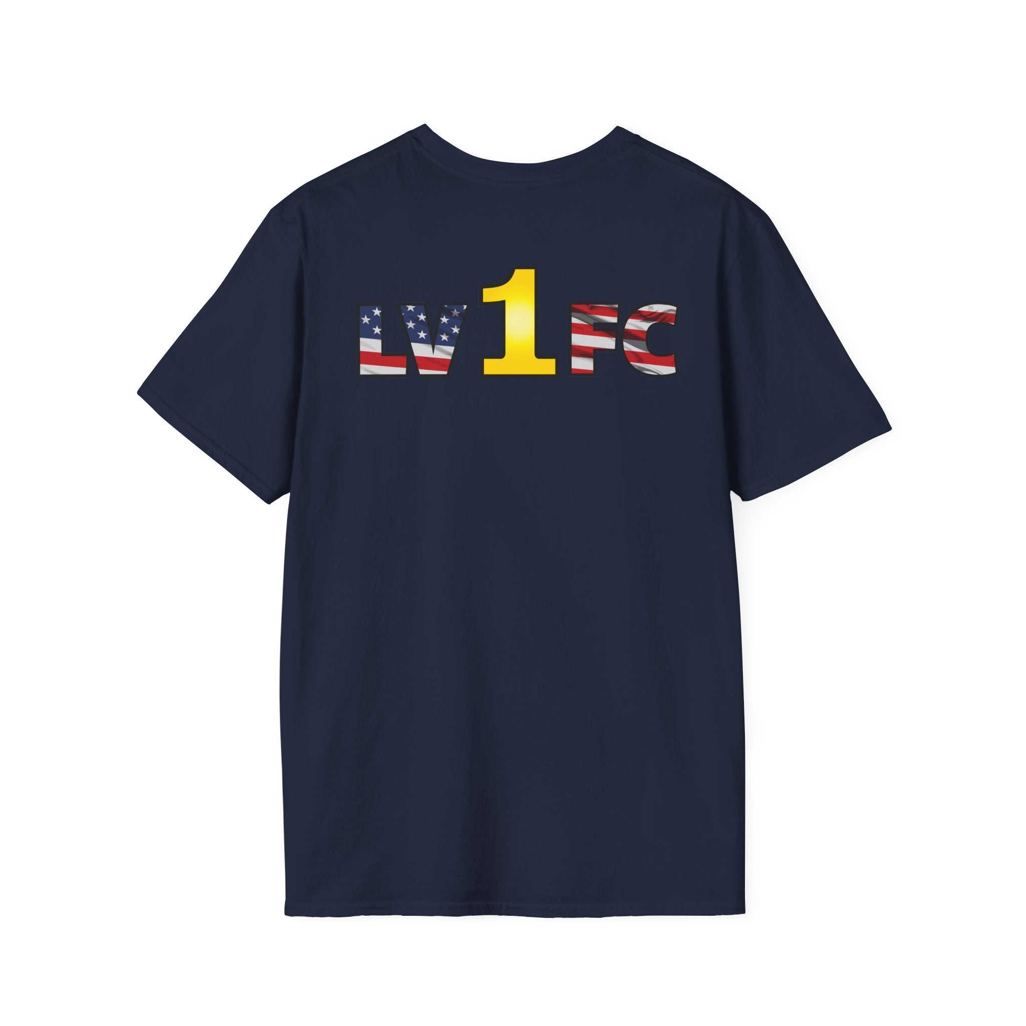 LVFC 1 new patch version 2 - Gildan Unisex Softstyle T-Shirt