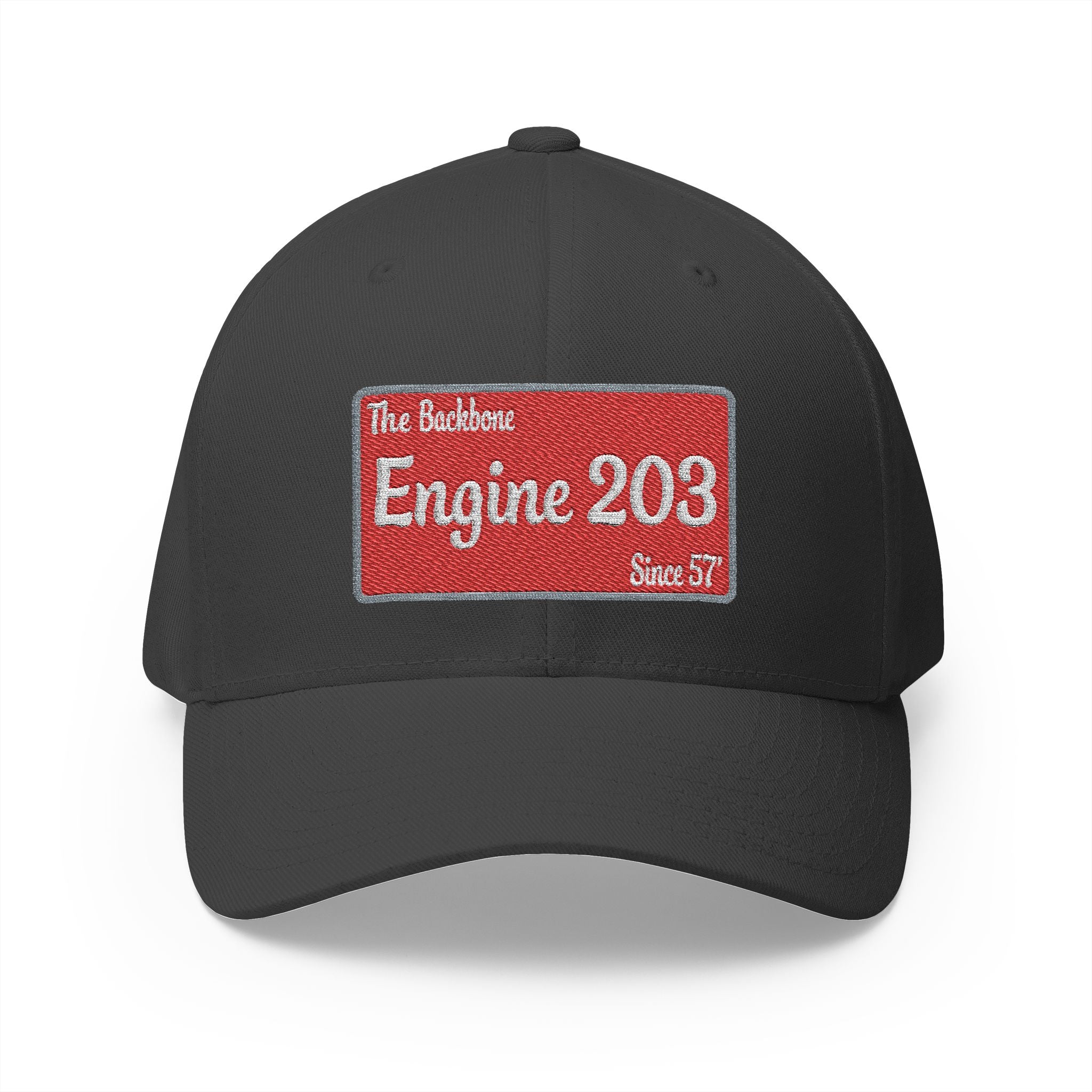 Engine 203 Remount Raiders - FLEXFIT Closed-Back Structured Cap (Embroidery)