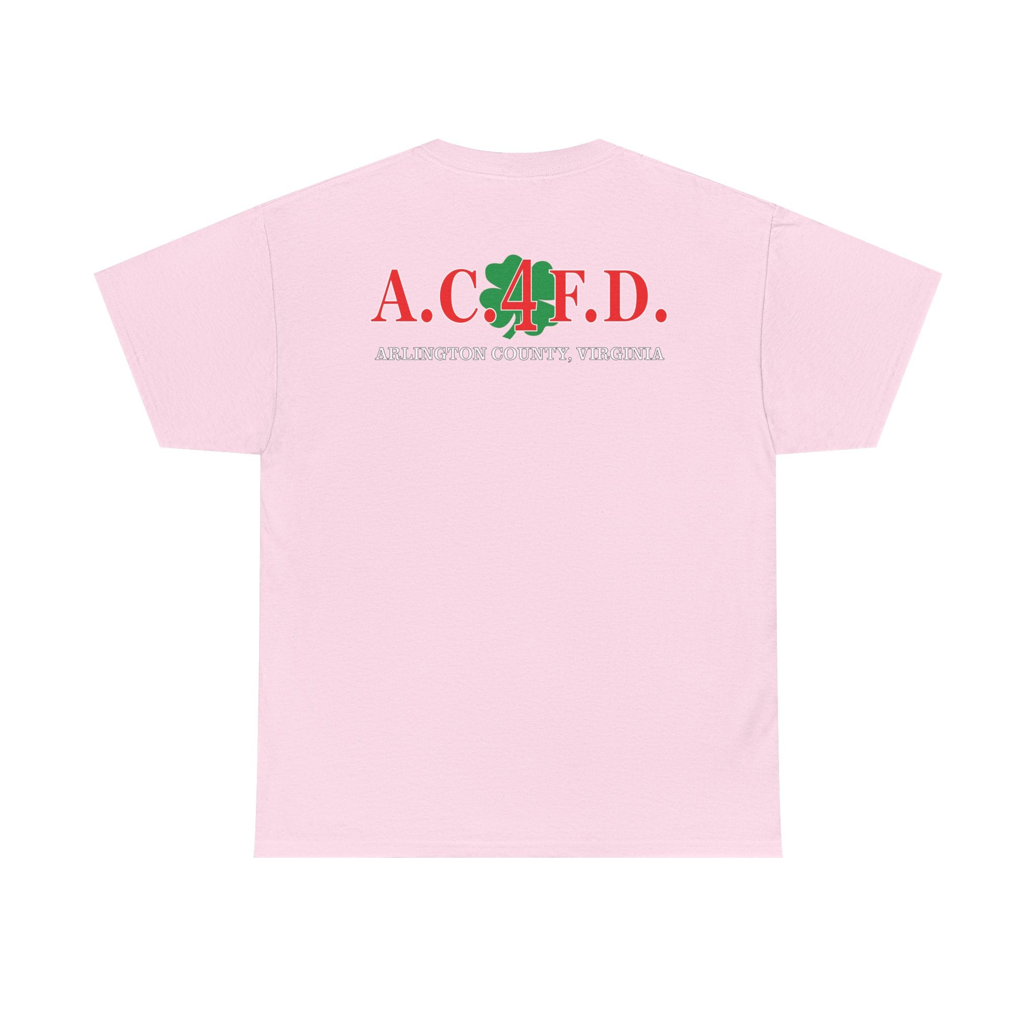 Station 4 Clover front /AC4FD back - Gildan 100% Cotton Tee Unisex Heavy