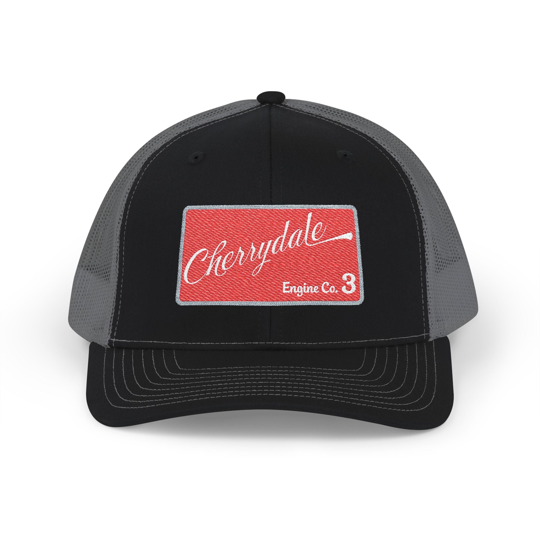 Cherrydale Engine co 3 - Snapback Trucker (Richardson 112 Style Hat)