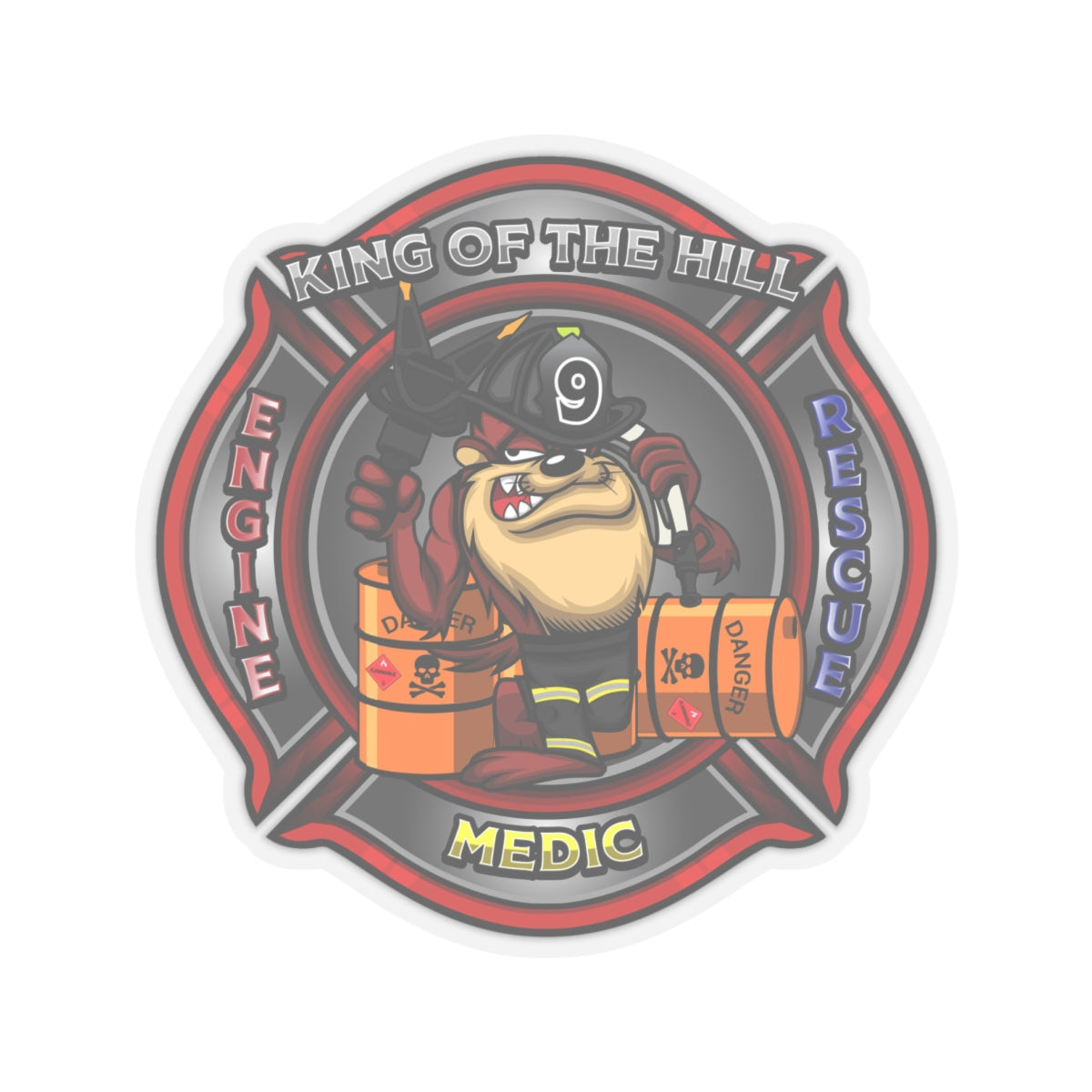 Kiss-Cut Stickers - Arlington Station 9