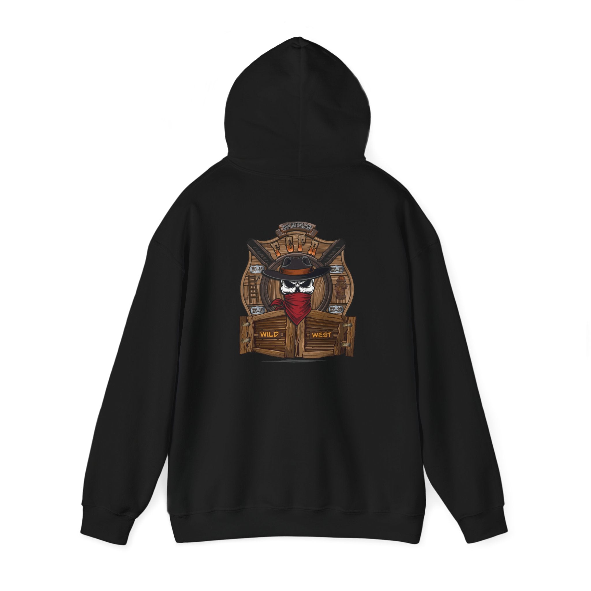 Frederick County Va Wild West Station - Unisex Heavy Blend™ Hooded Sweatshirt