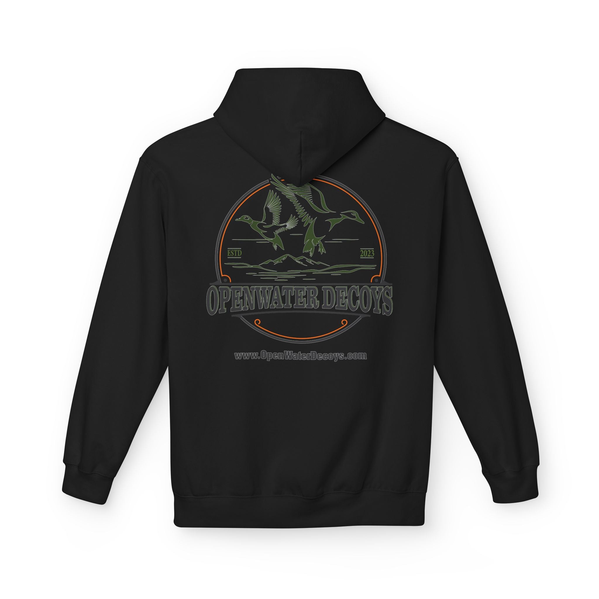 Open Water Decoys - Midweight Softstyle Fleece Hoodie