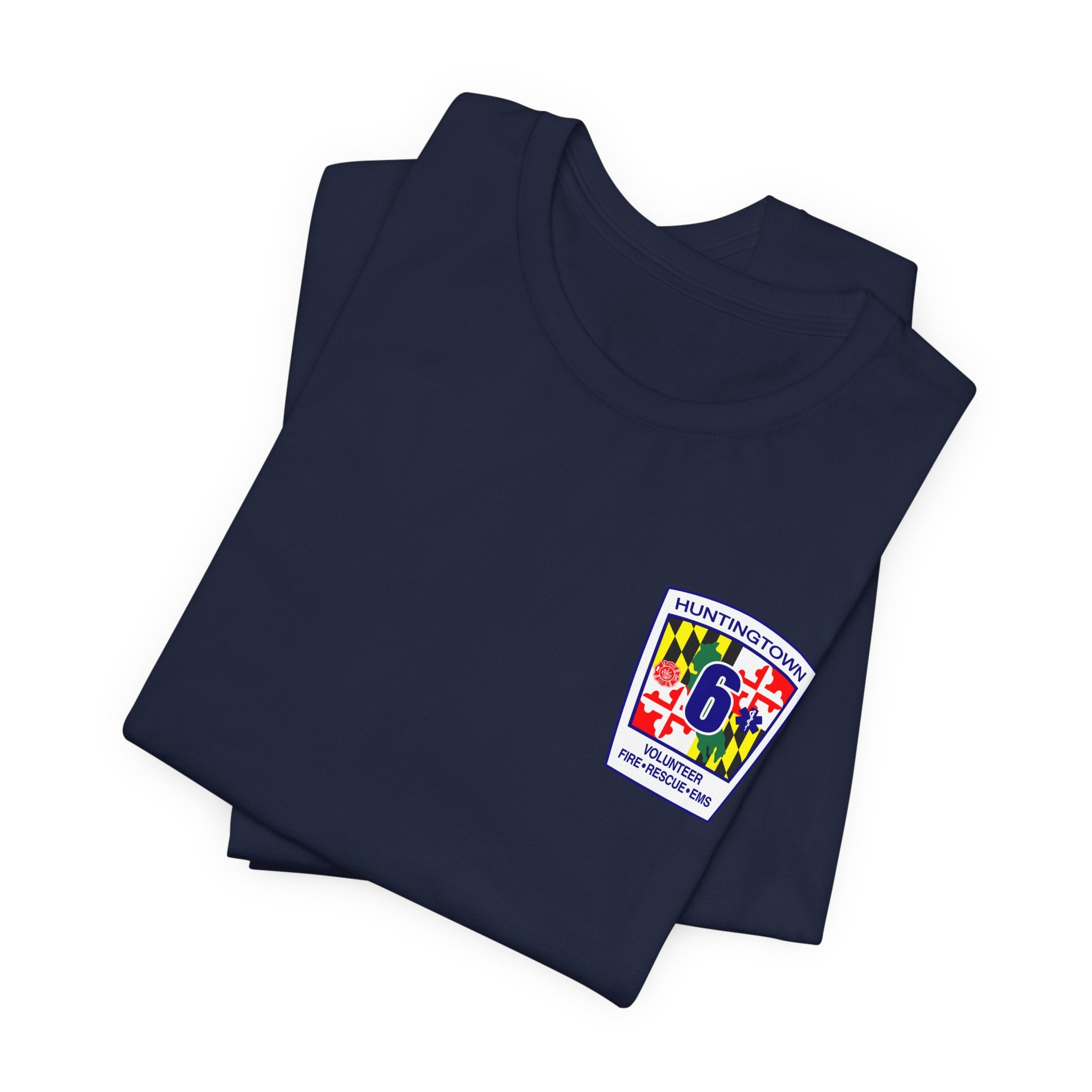 Huntingtown Vol. Fire Boat 6 - Bella+Canvas Soft Unisex Tee