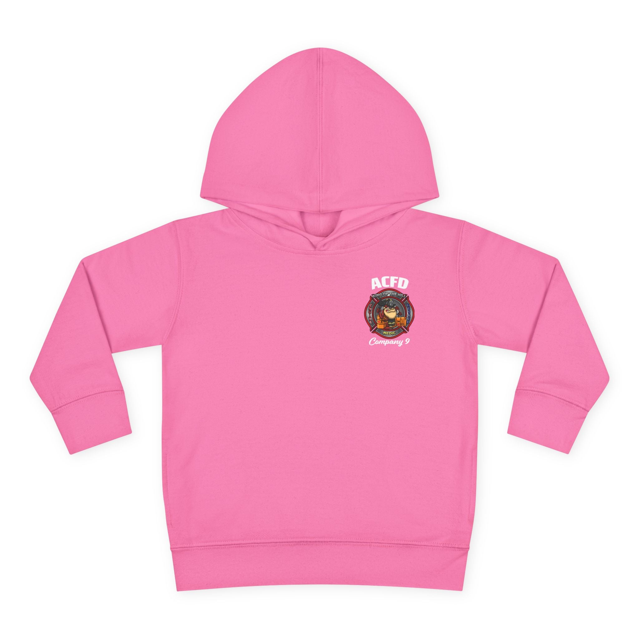 Station 9 Engine - Toddler Pullover Fleece Hoodie
