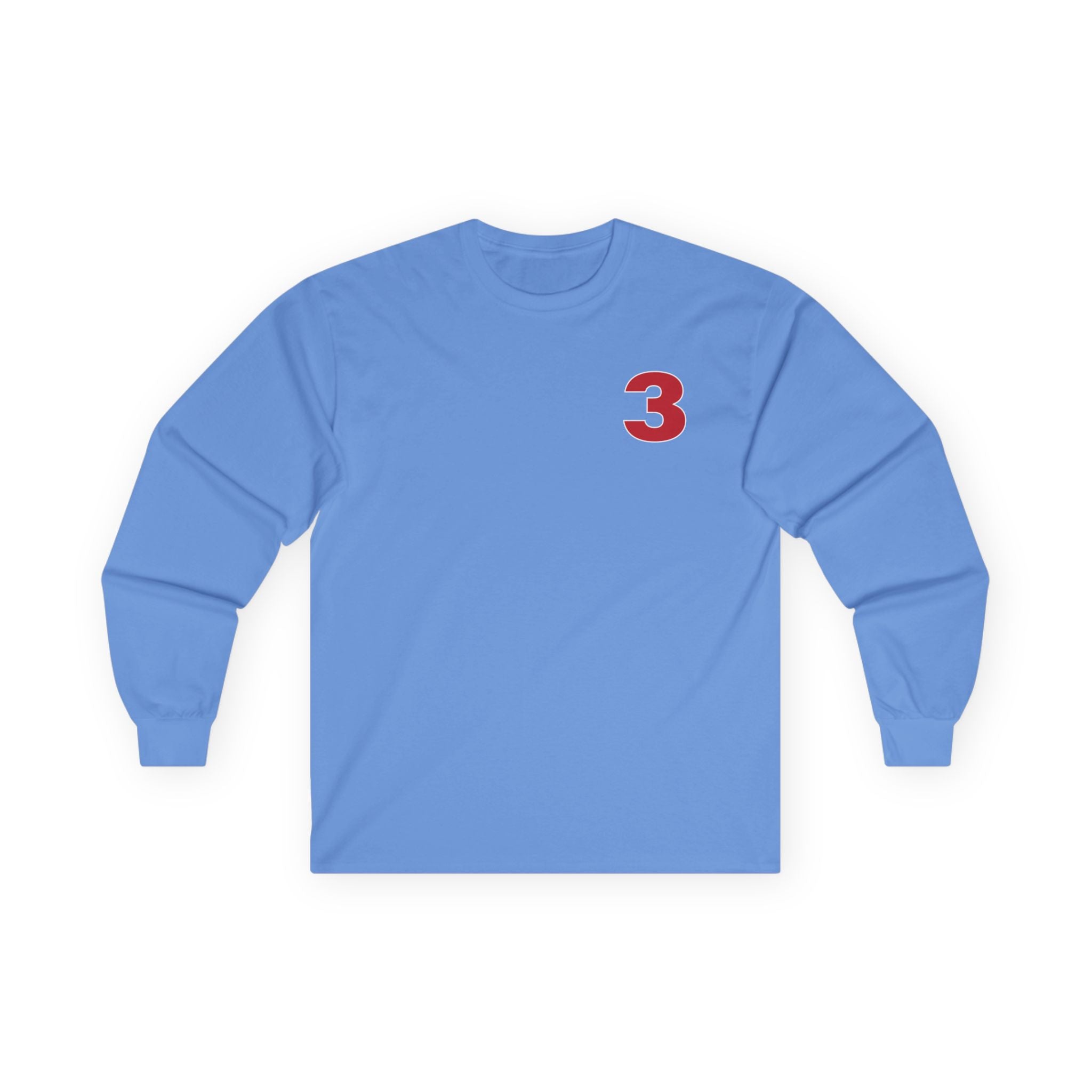 Arlington Station 3 front / Rhino back - Unisex Ultra Cotton Gildan Long Sleeve Tee